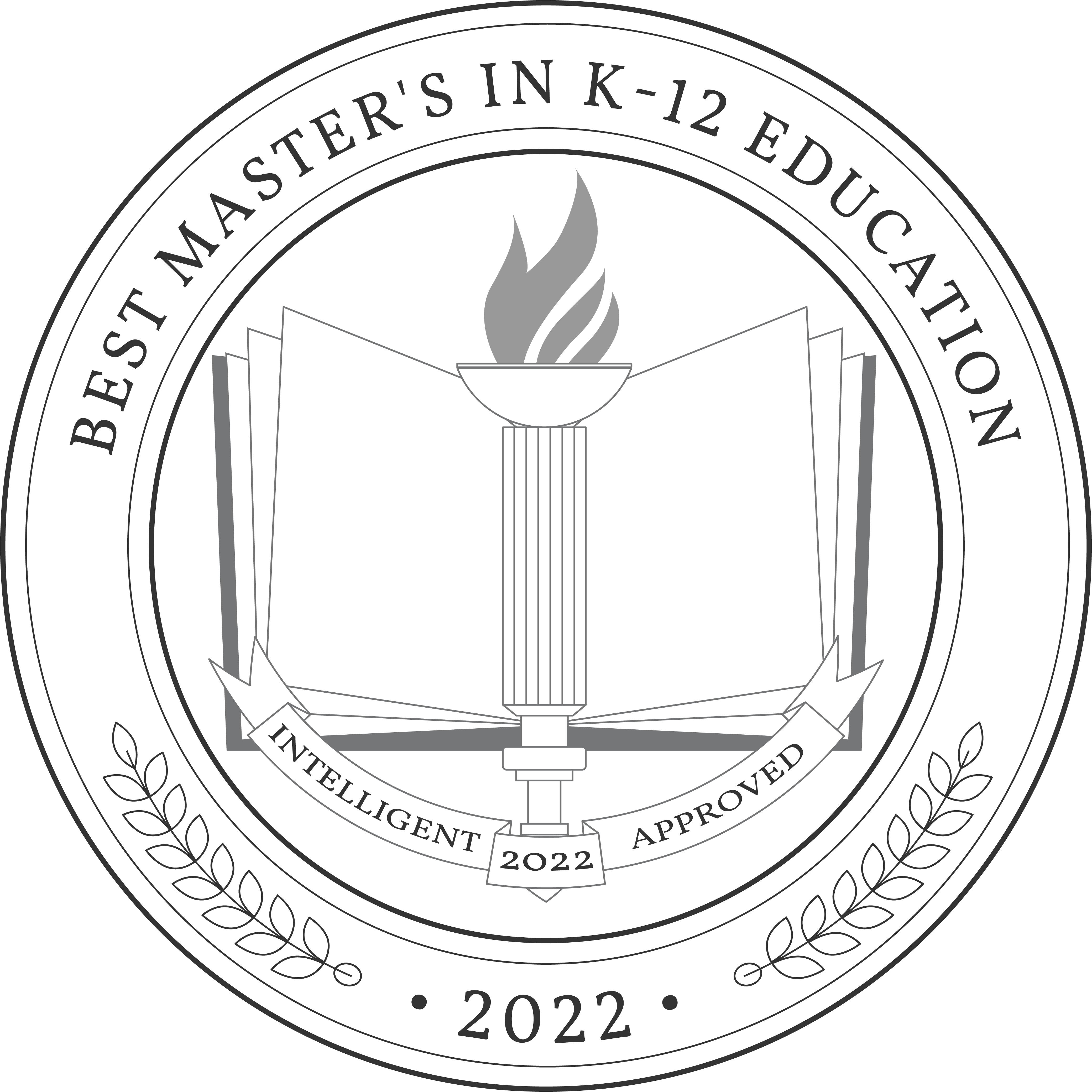 Best Master's in K-12 Education Badge