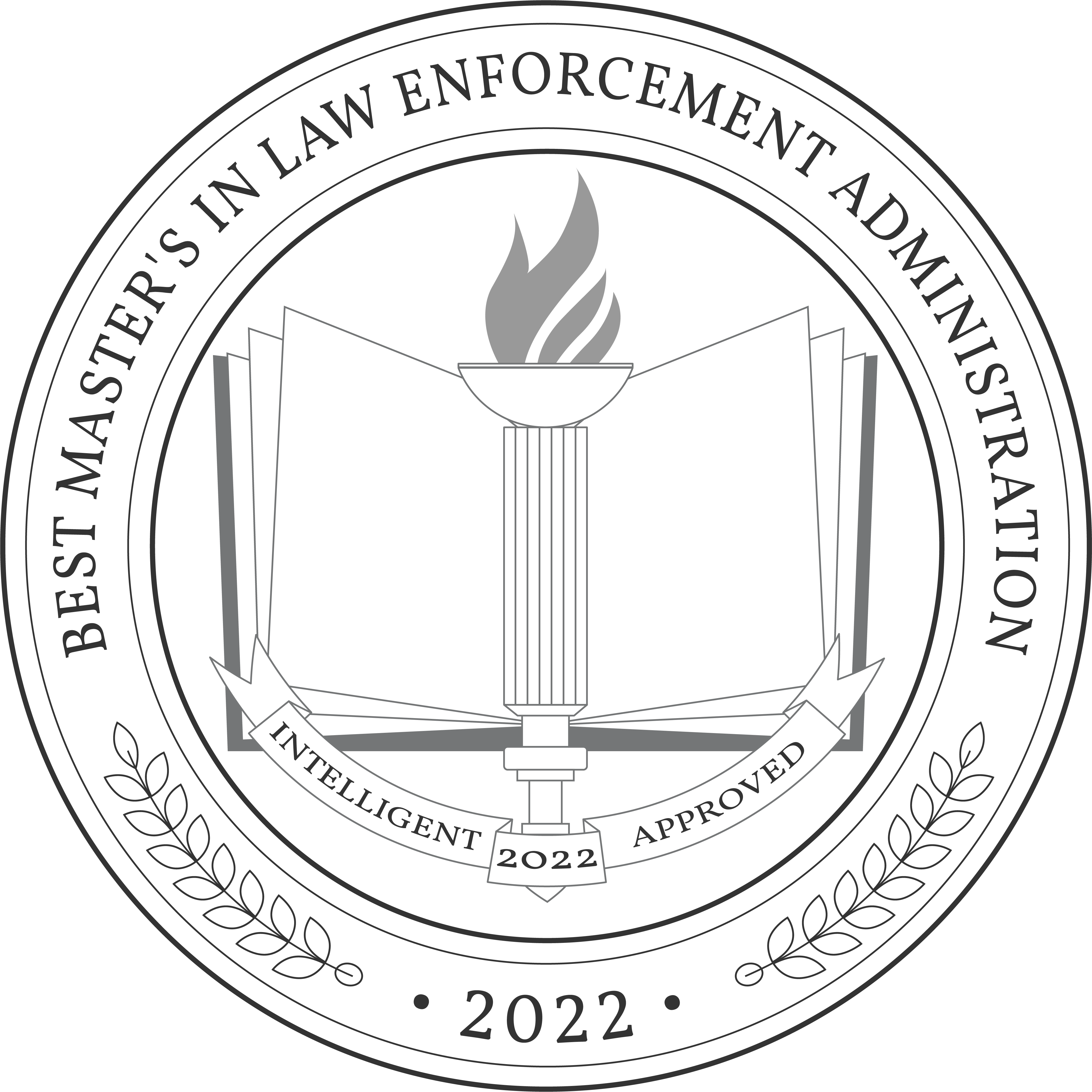 Best Master's in Law Enforcement Administration Badge