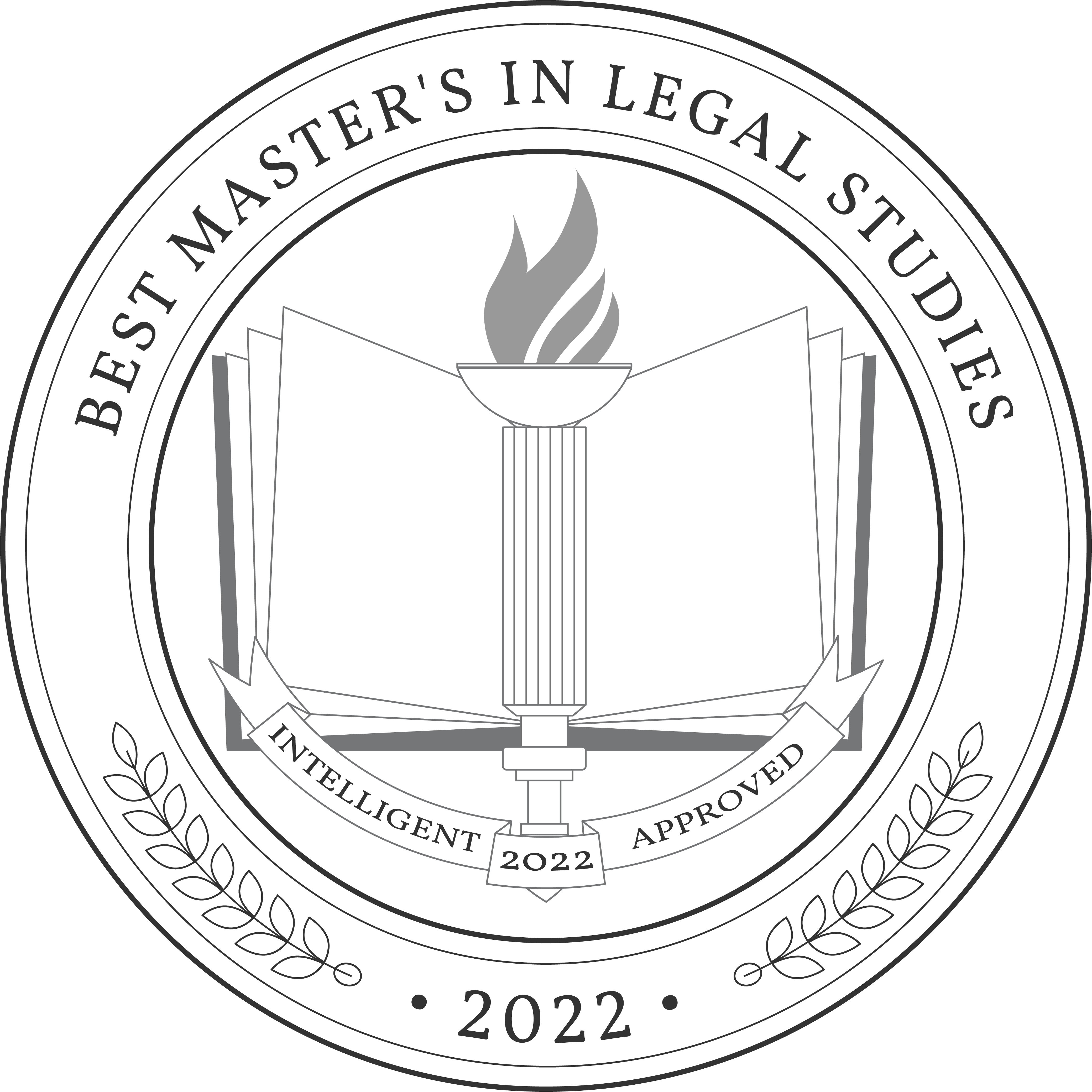 Best Master's in Legal Studies Badge