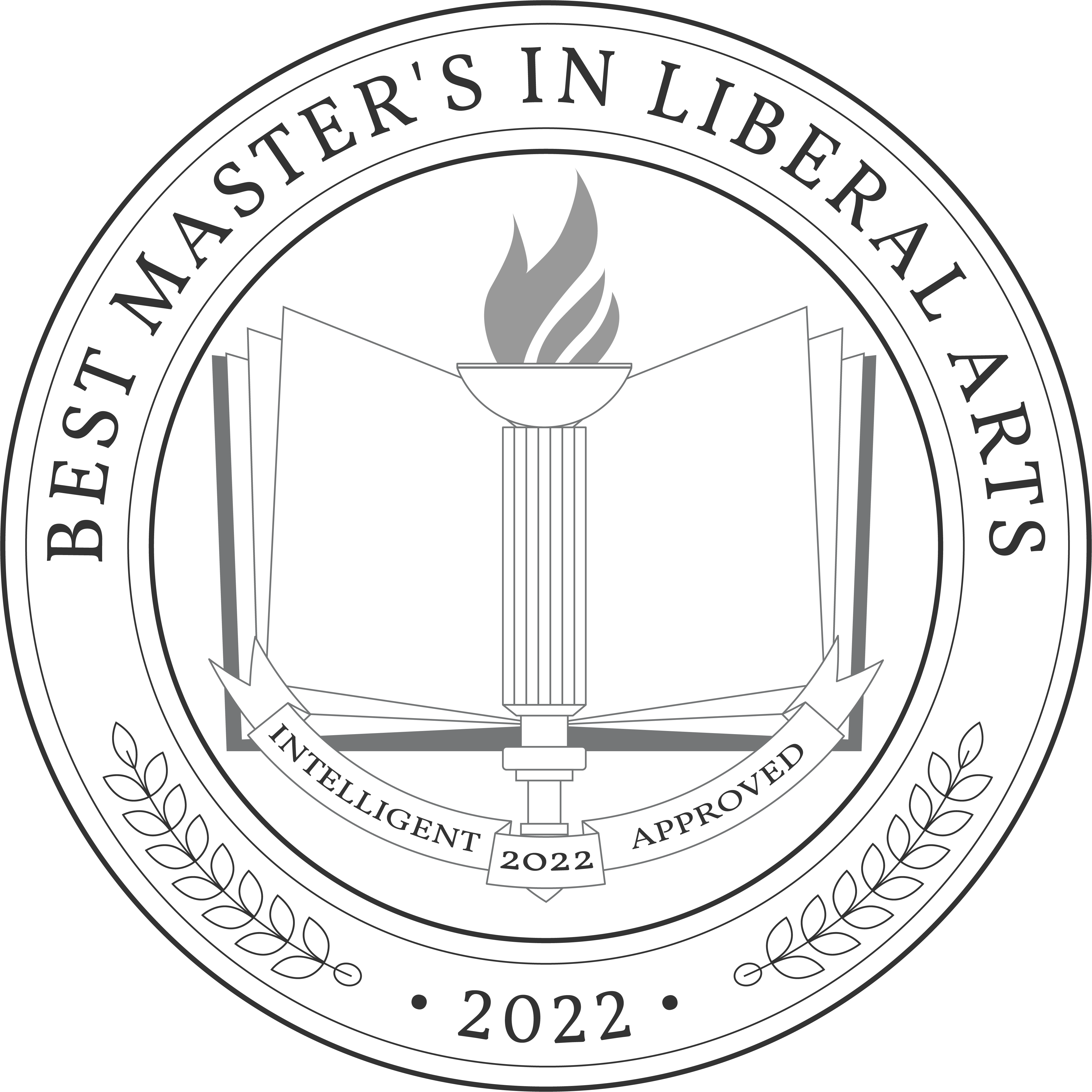 Best Master's in Liberal Arts Badge