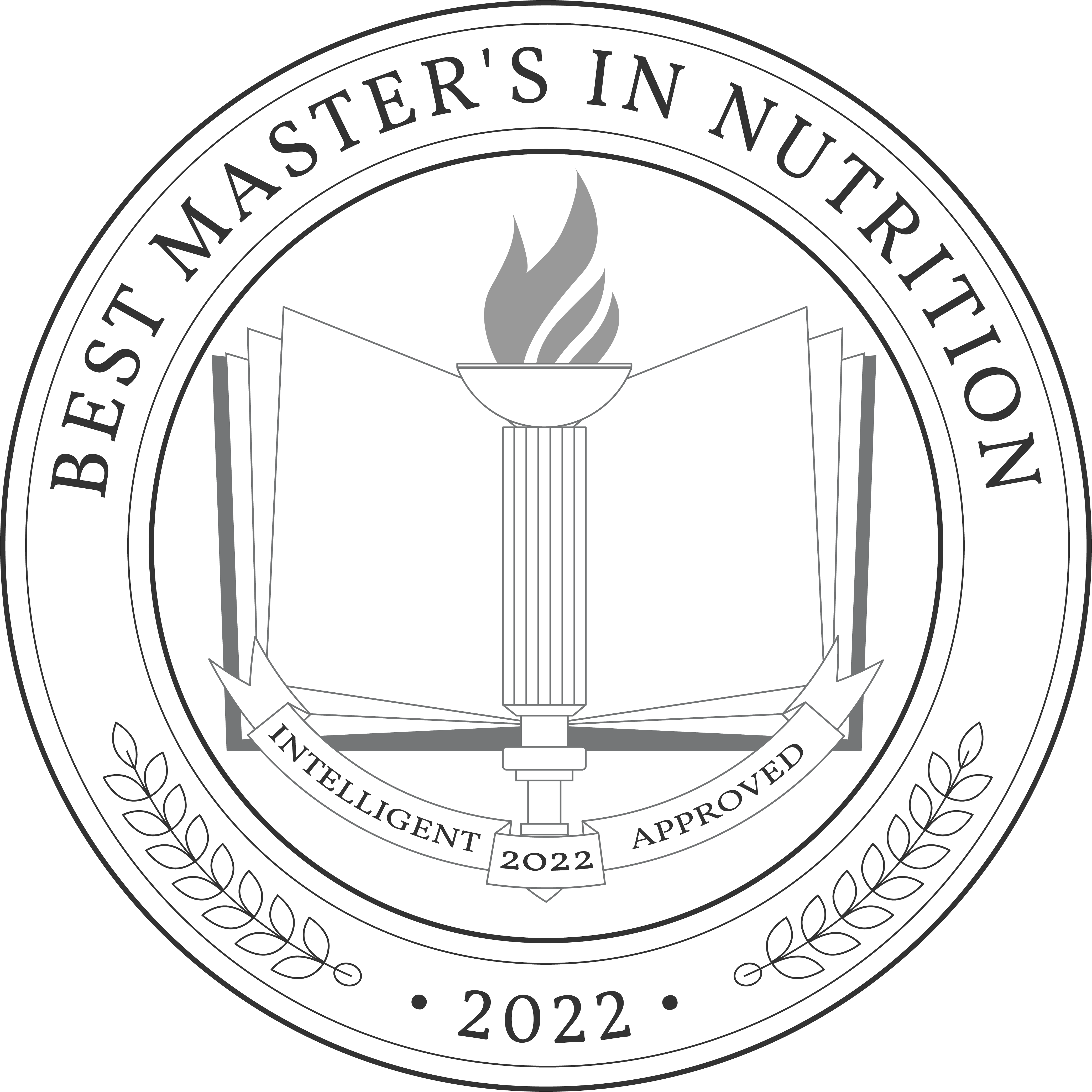 Best Master's in Nutrition Badge