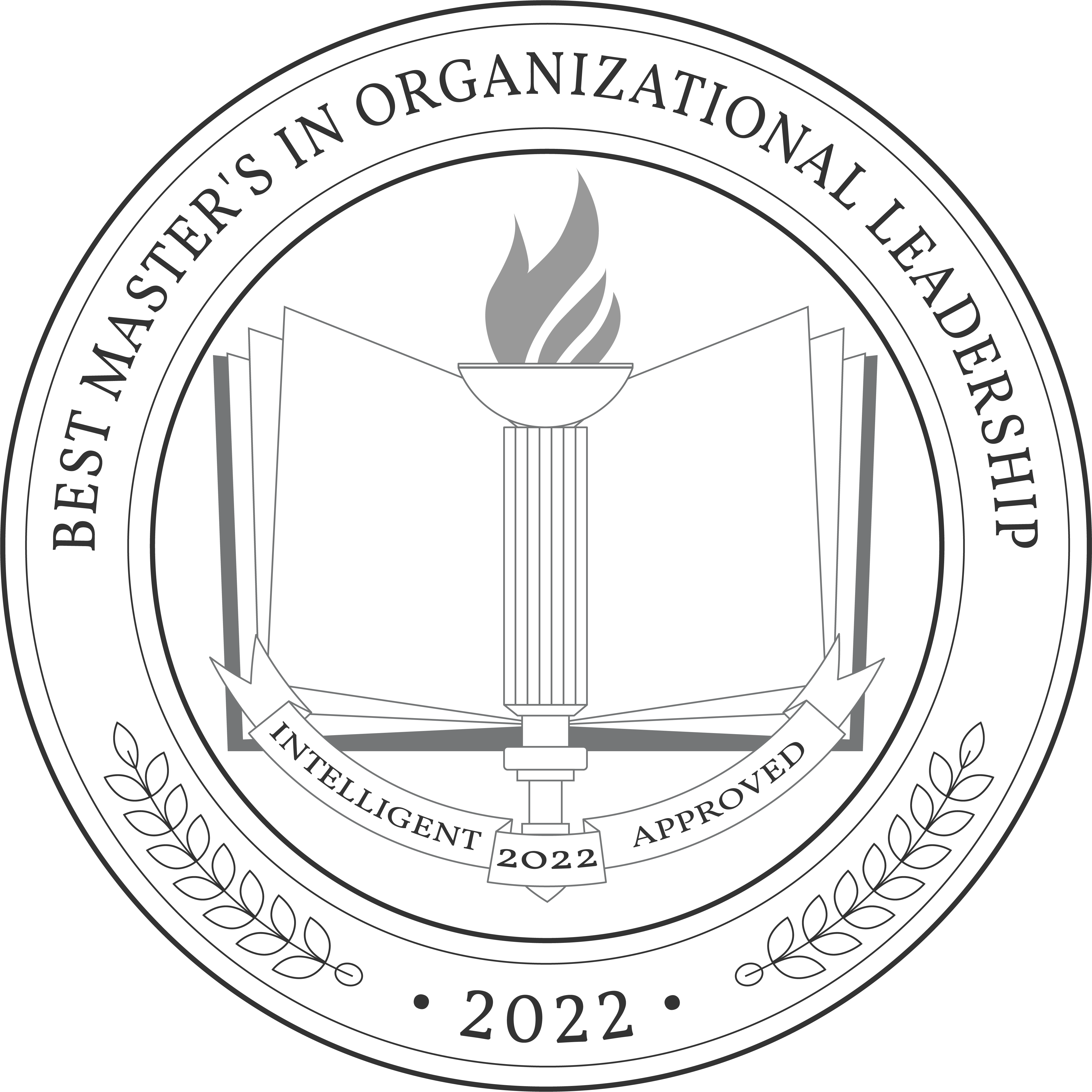 Best Master's in Organizational Leadership Badge
