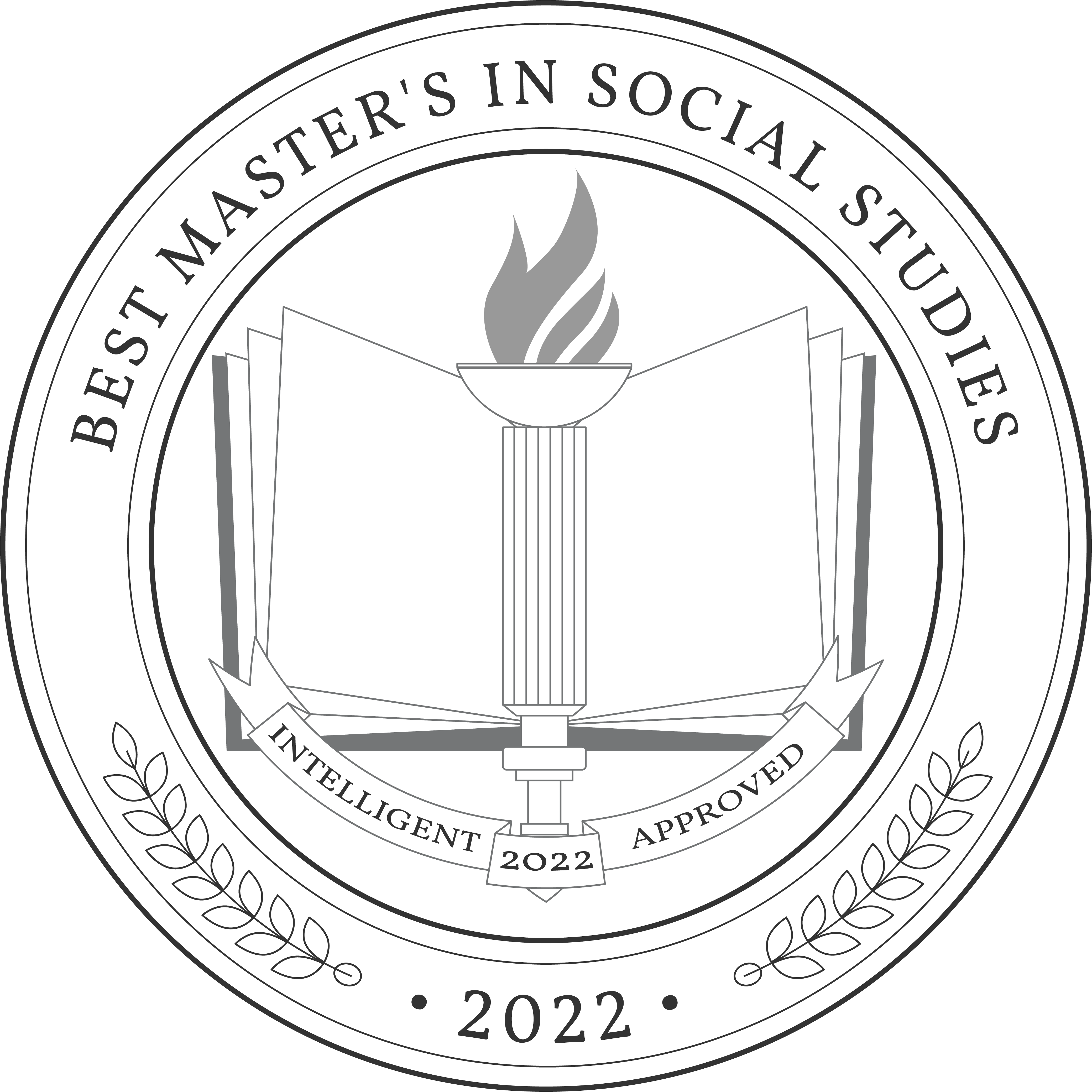 Best Master's in Social Studies Badge
