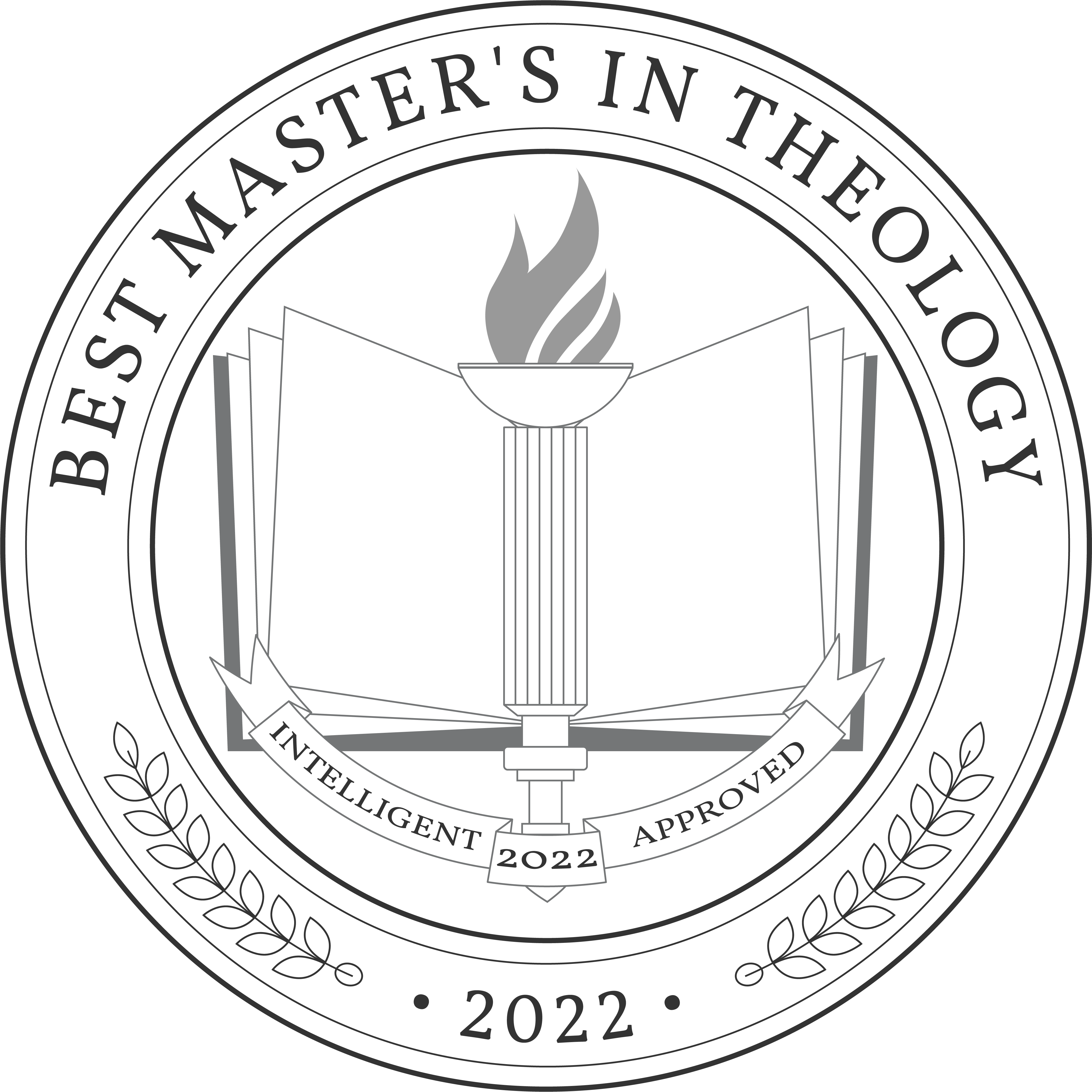 Best Master's in Theology Badge