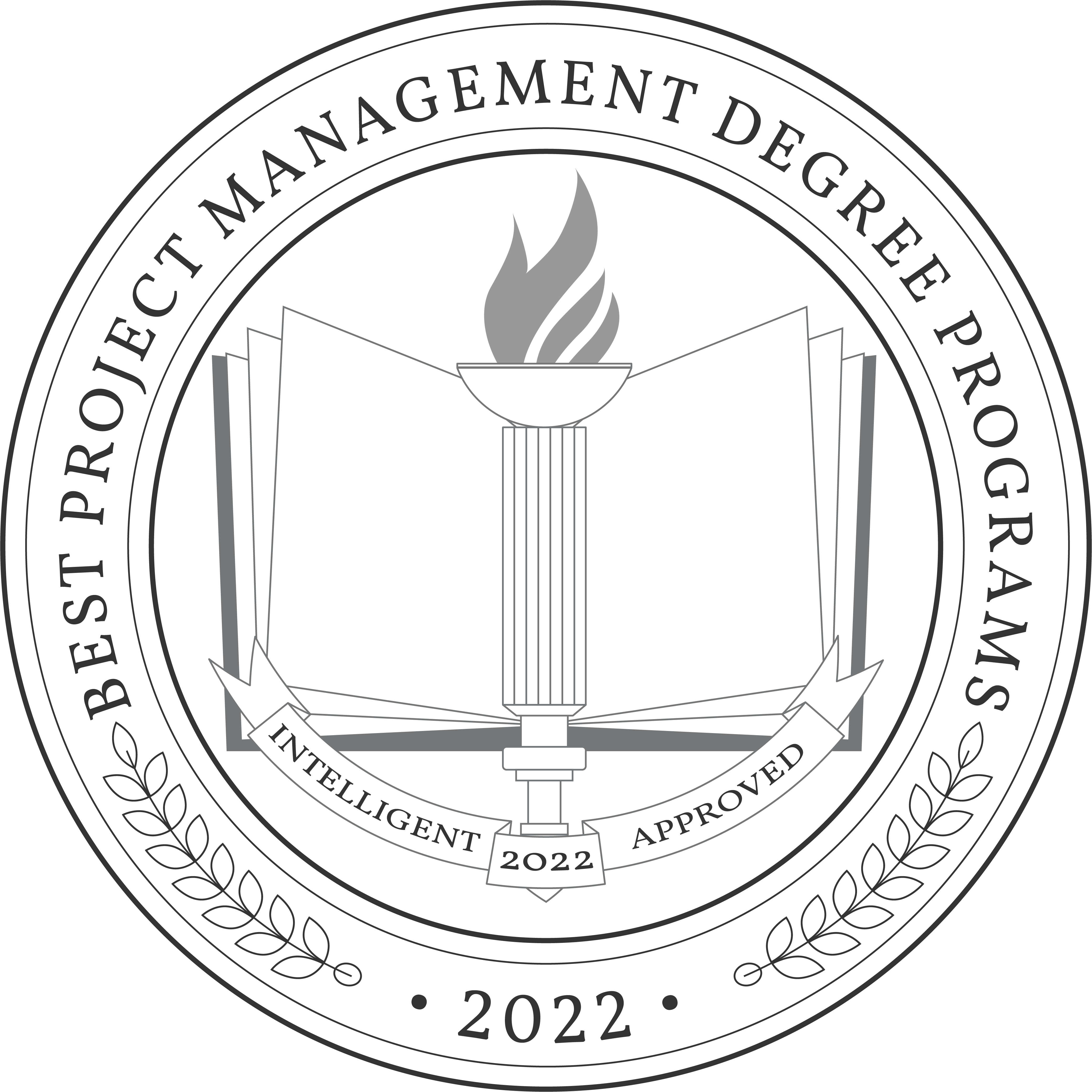 Best Project Management Degree Programs Badge
