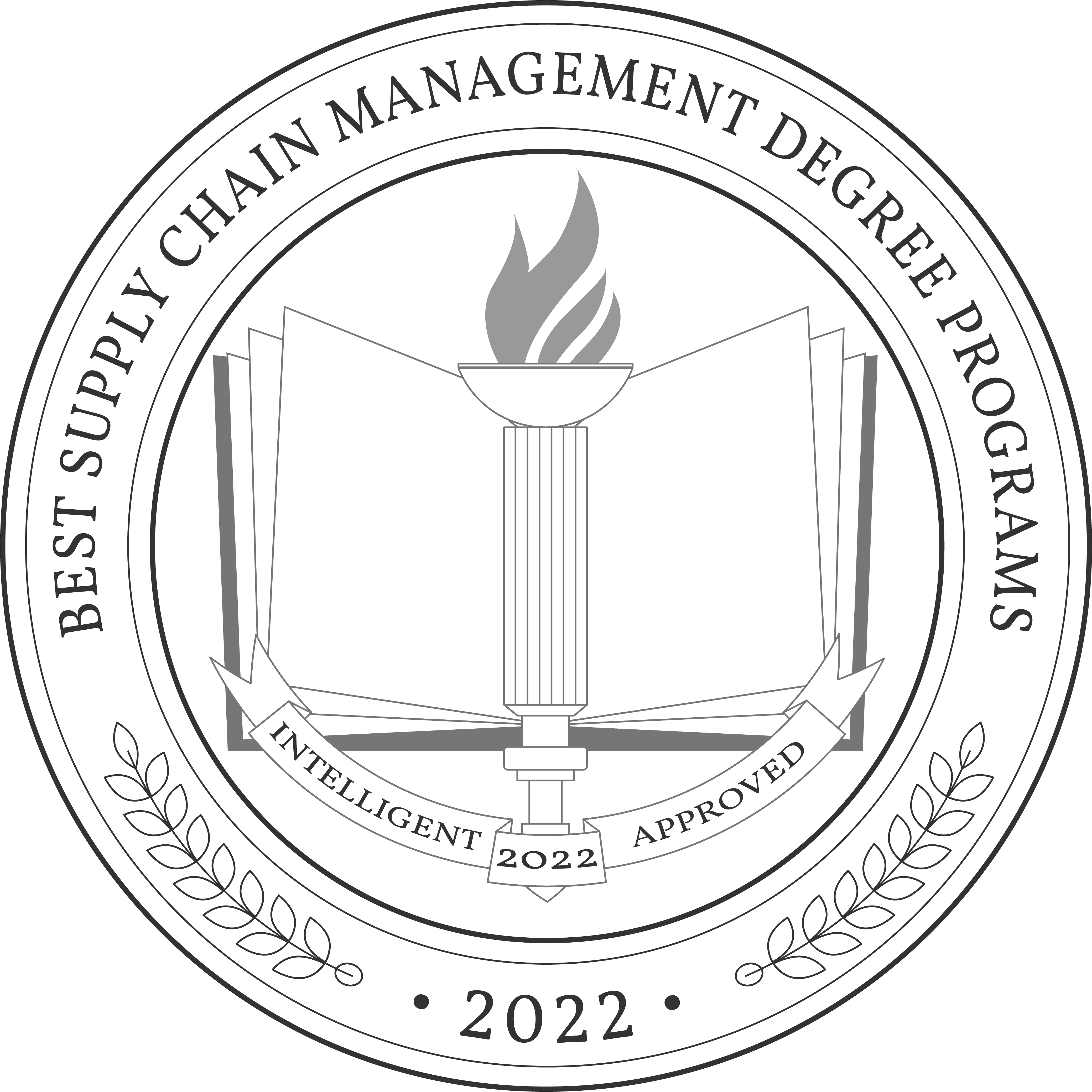 Best Supply Chain Management Degree Programs Badge