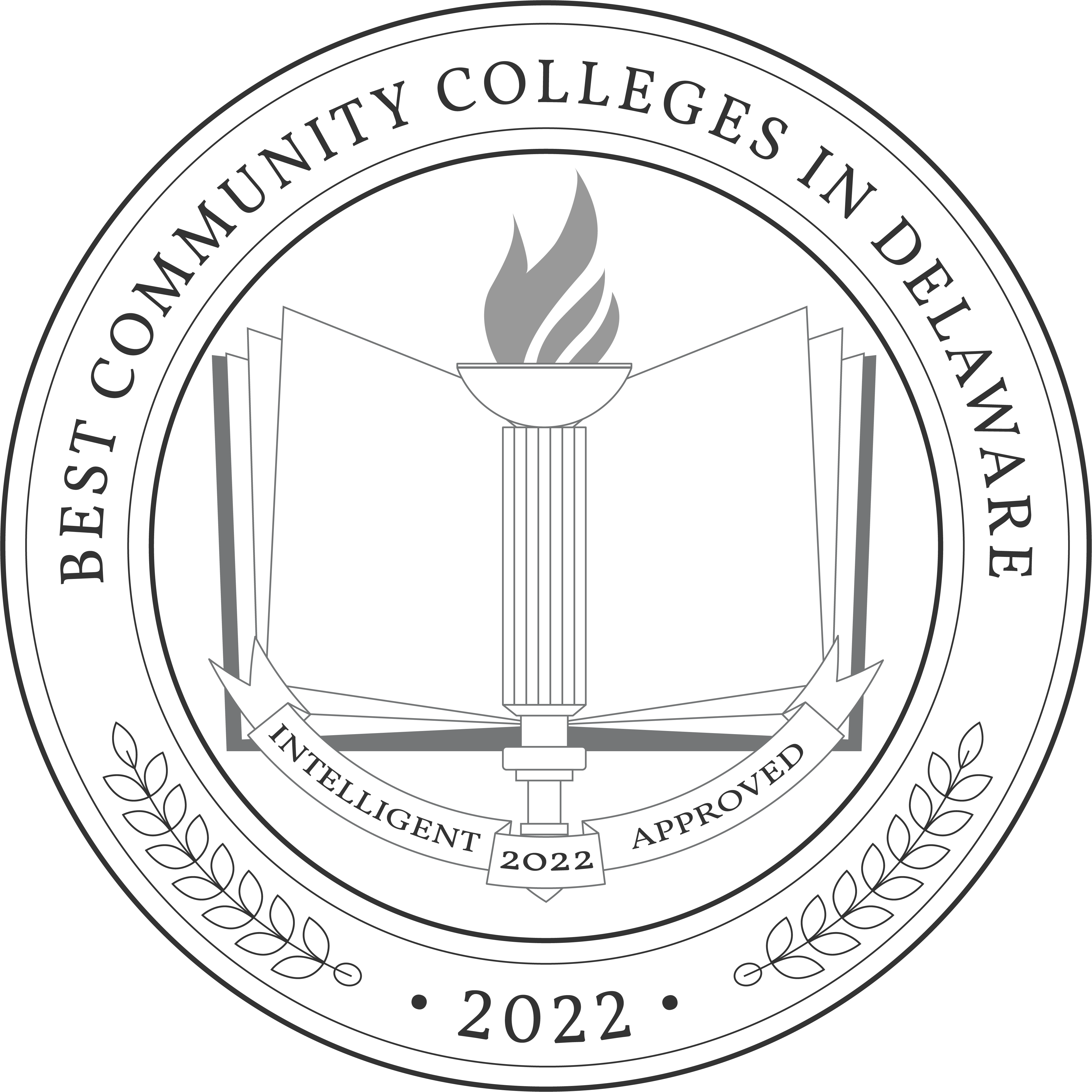 Best Community Colleges in Delaware Badge