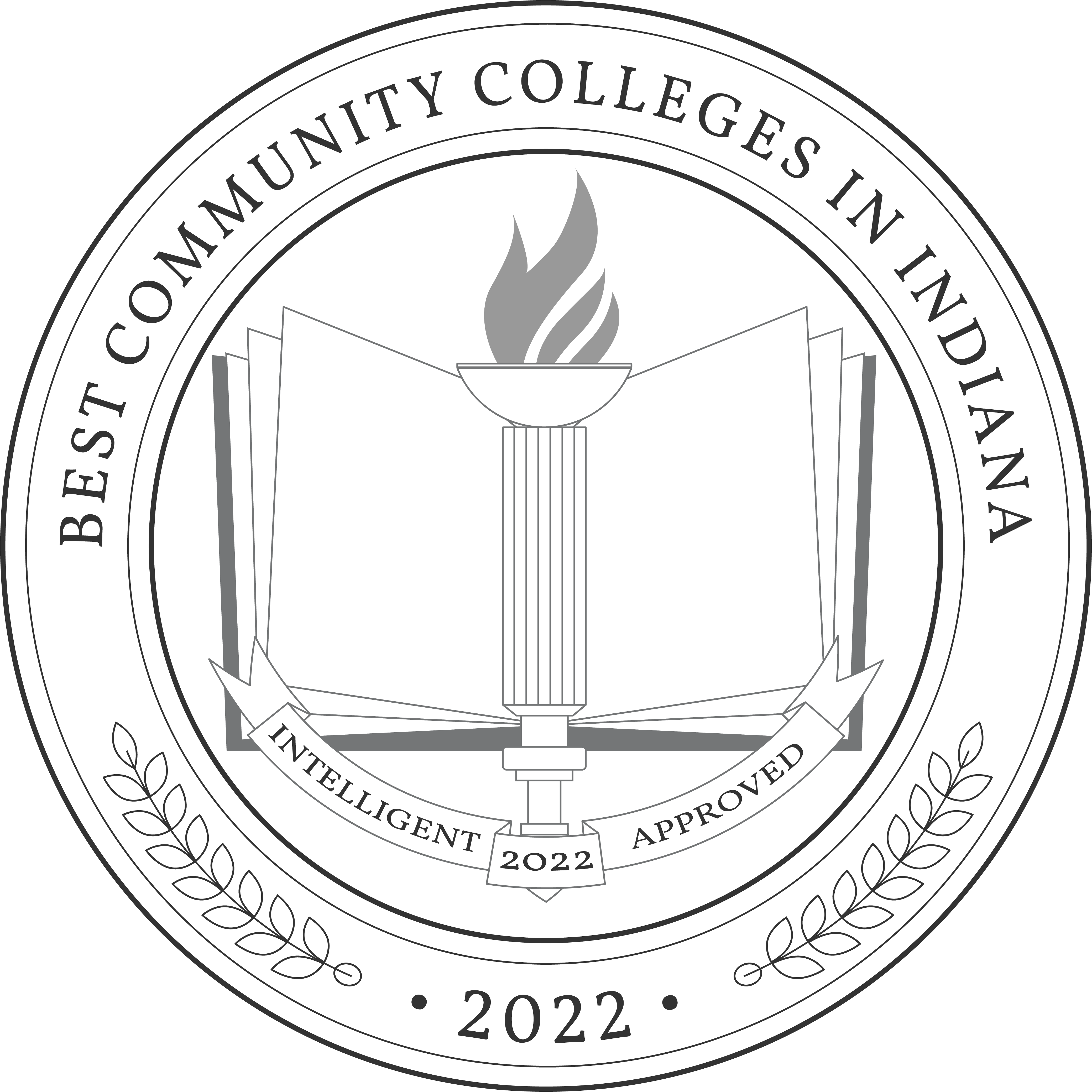 Best Community Colleges in Indiana Badge