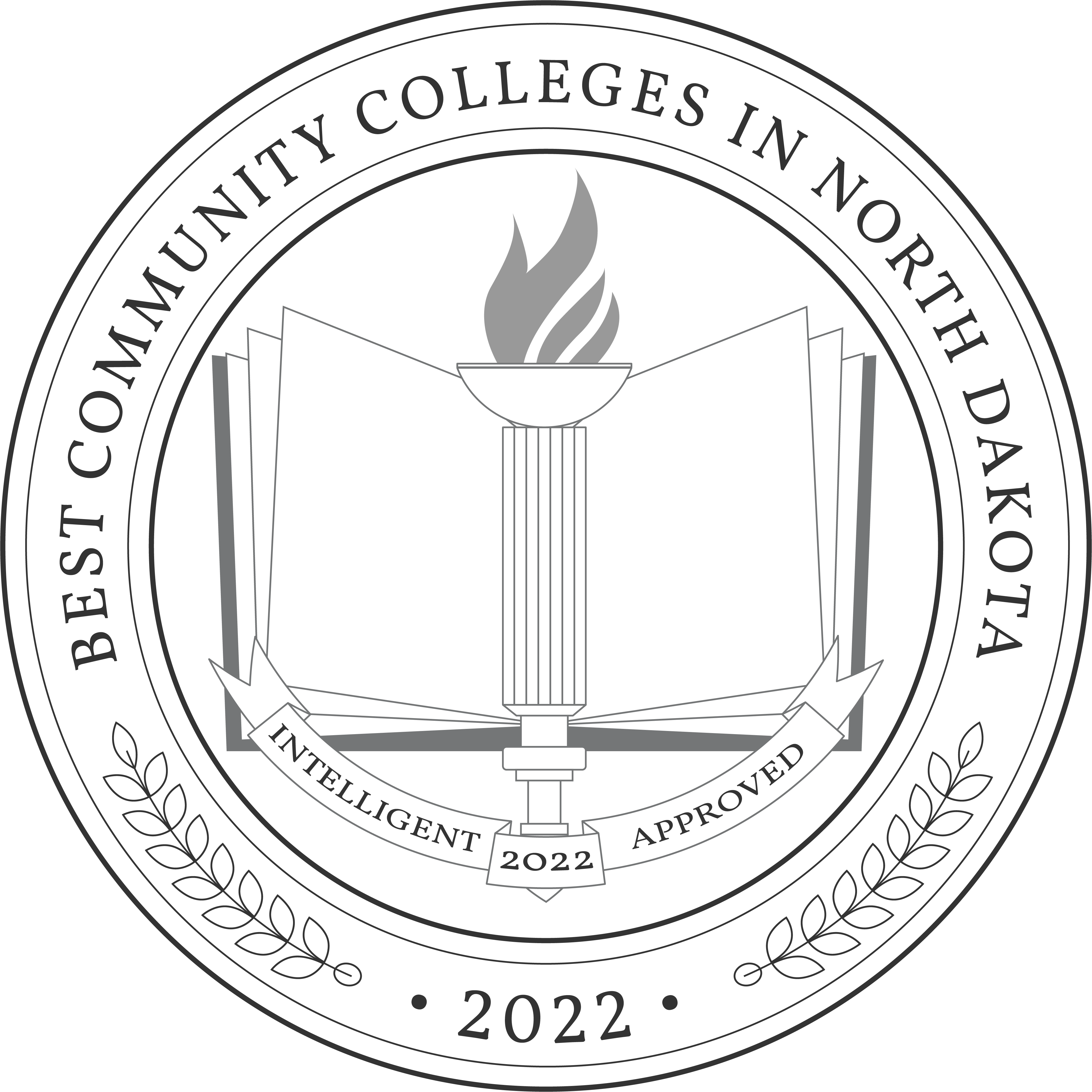 Best Community Colleges in North Dakota Badge