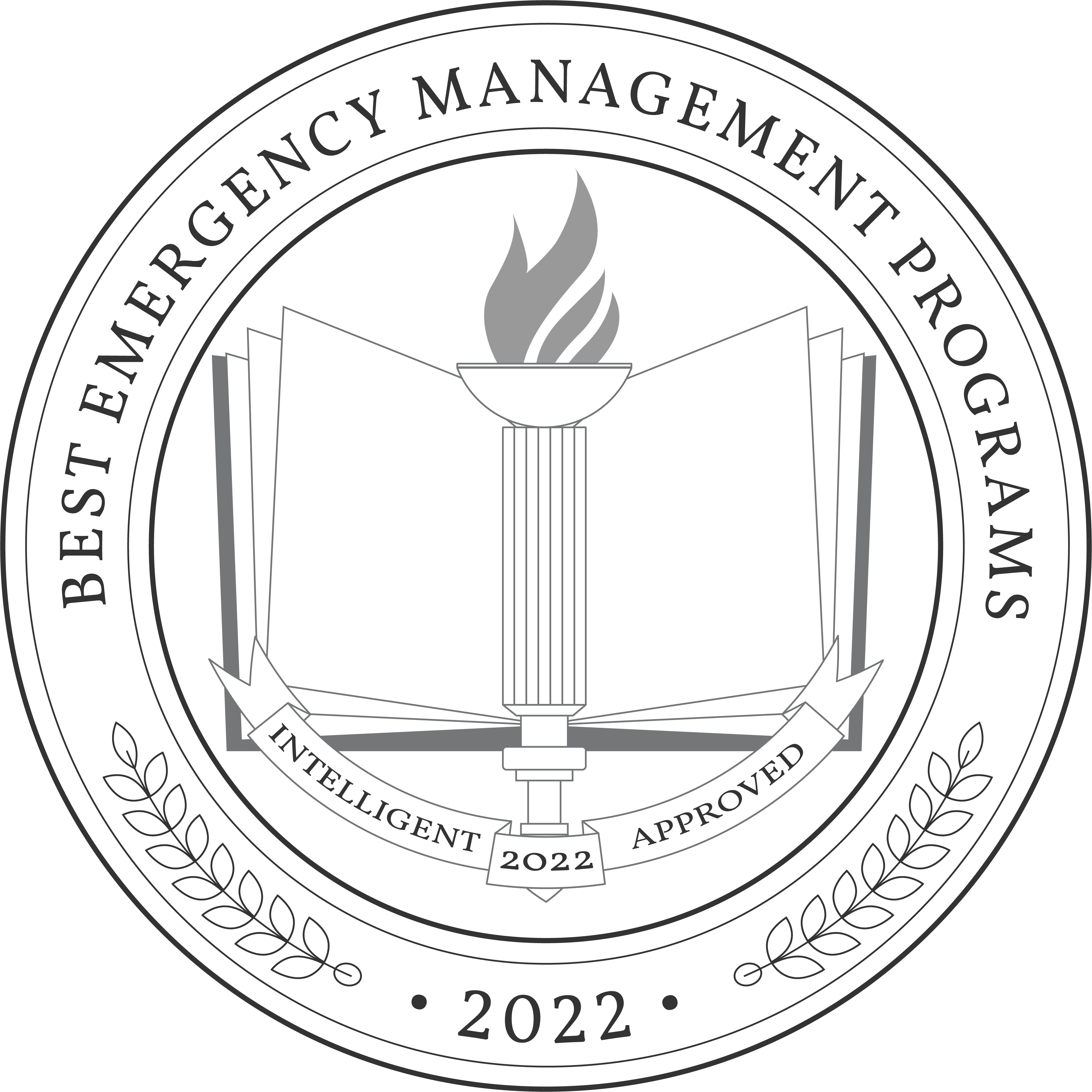 Best Online Emergency Management Programs Badge