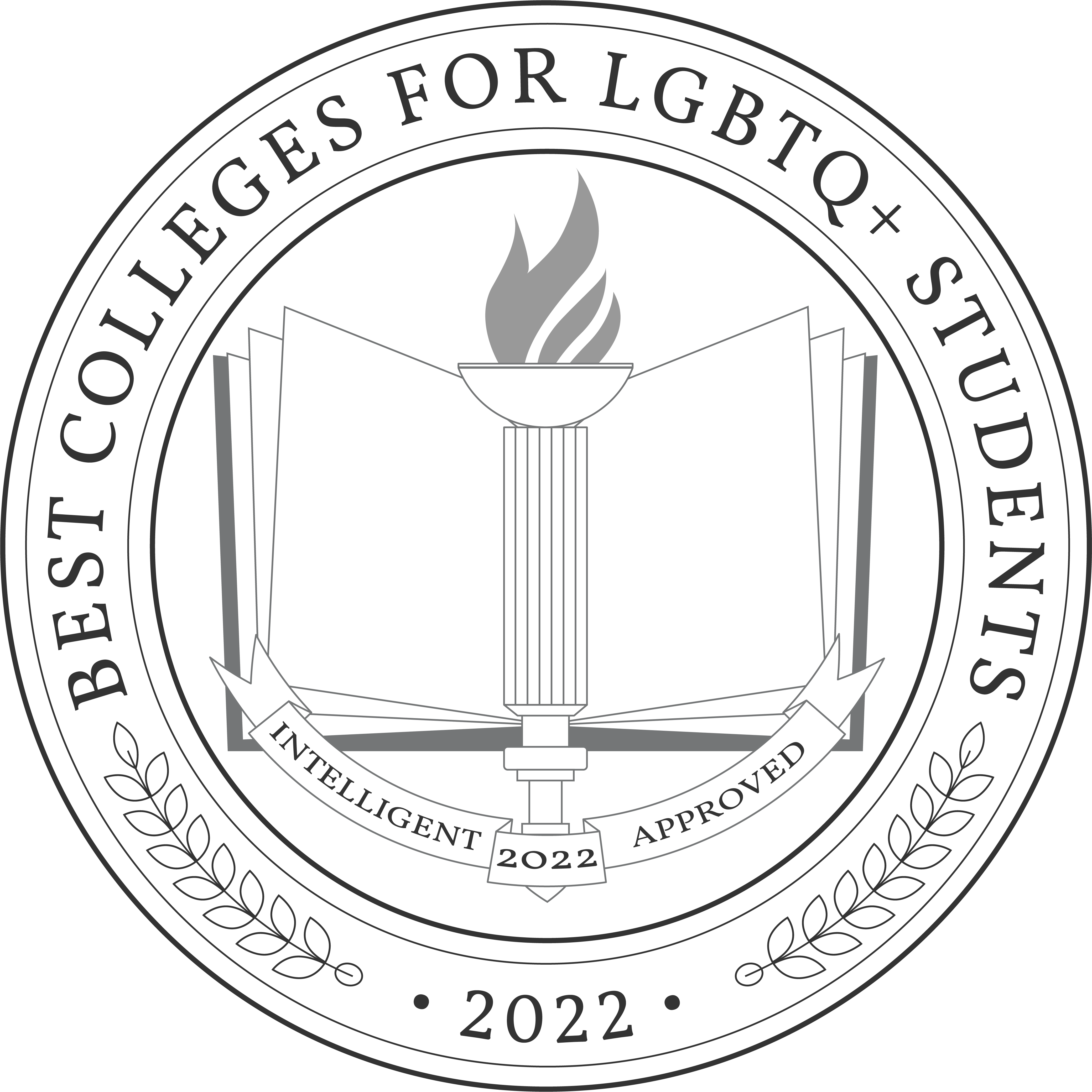 Best Colleges For LGBTQ+ Students Badge 2022
