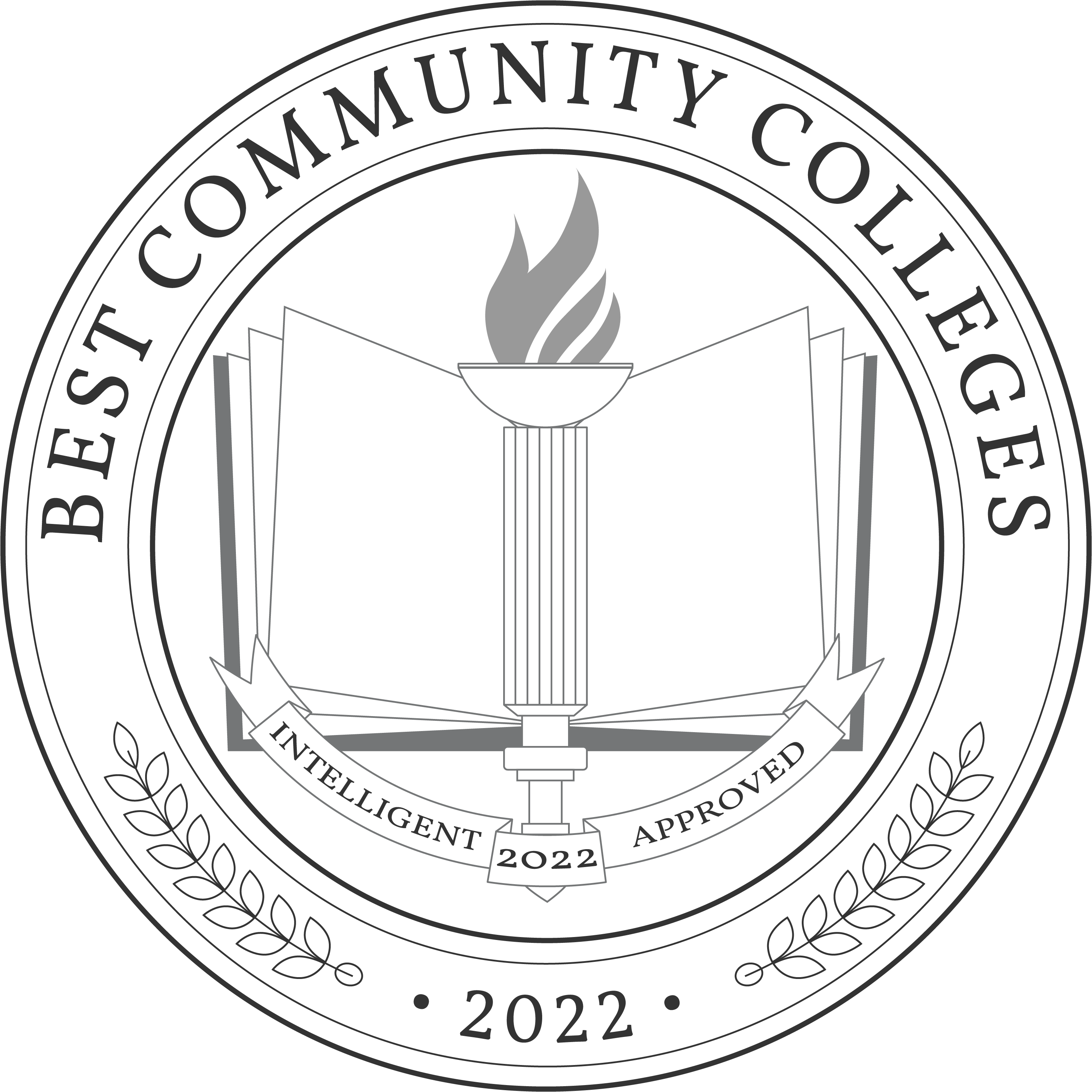Best Community Colleges 2022 Badge Logo