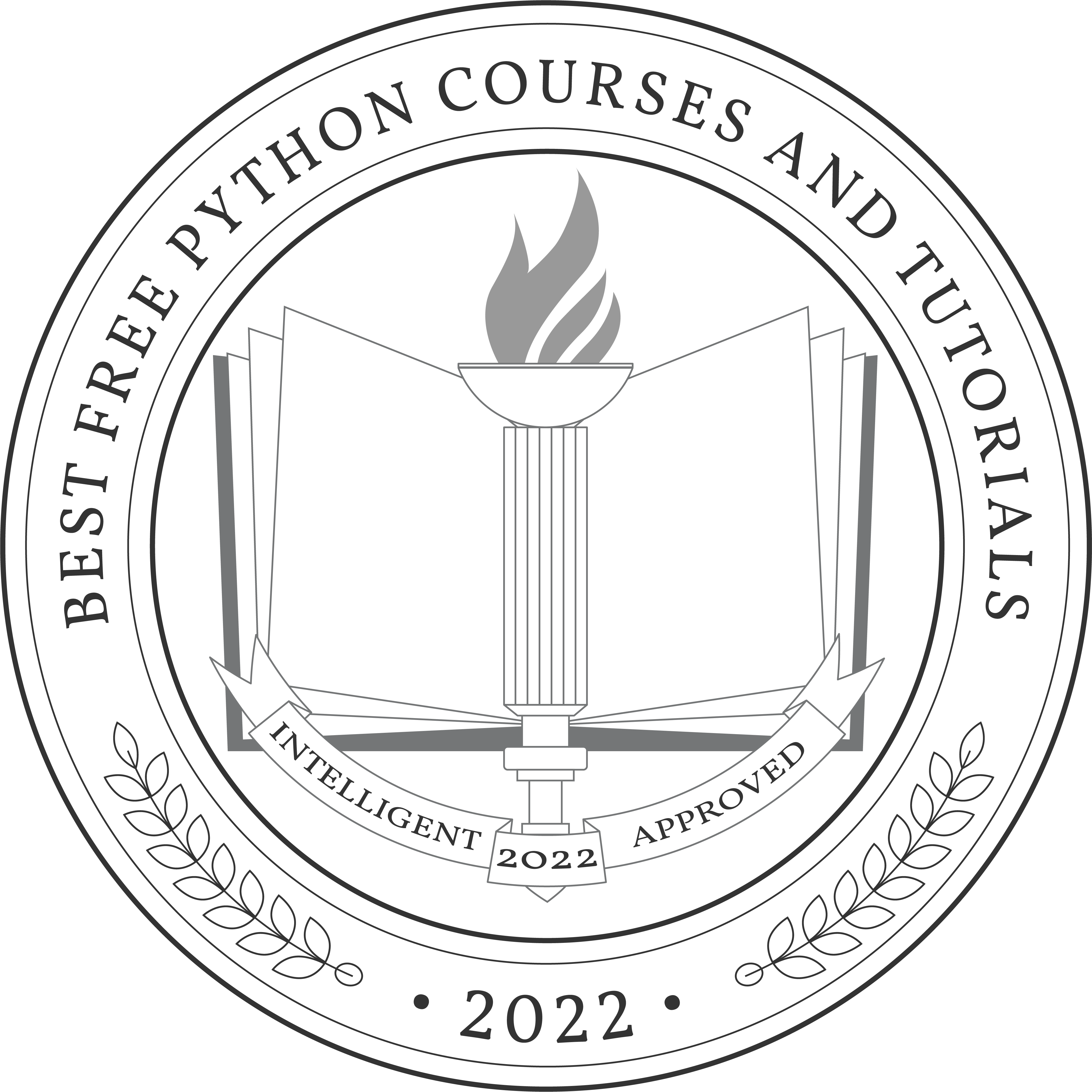 Best Free Python Courses And Tutorials Badge 2022