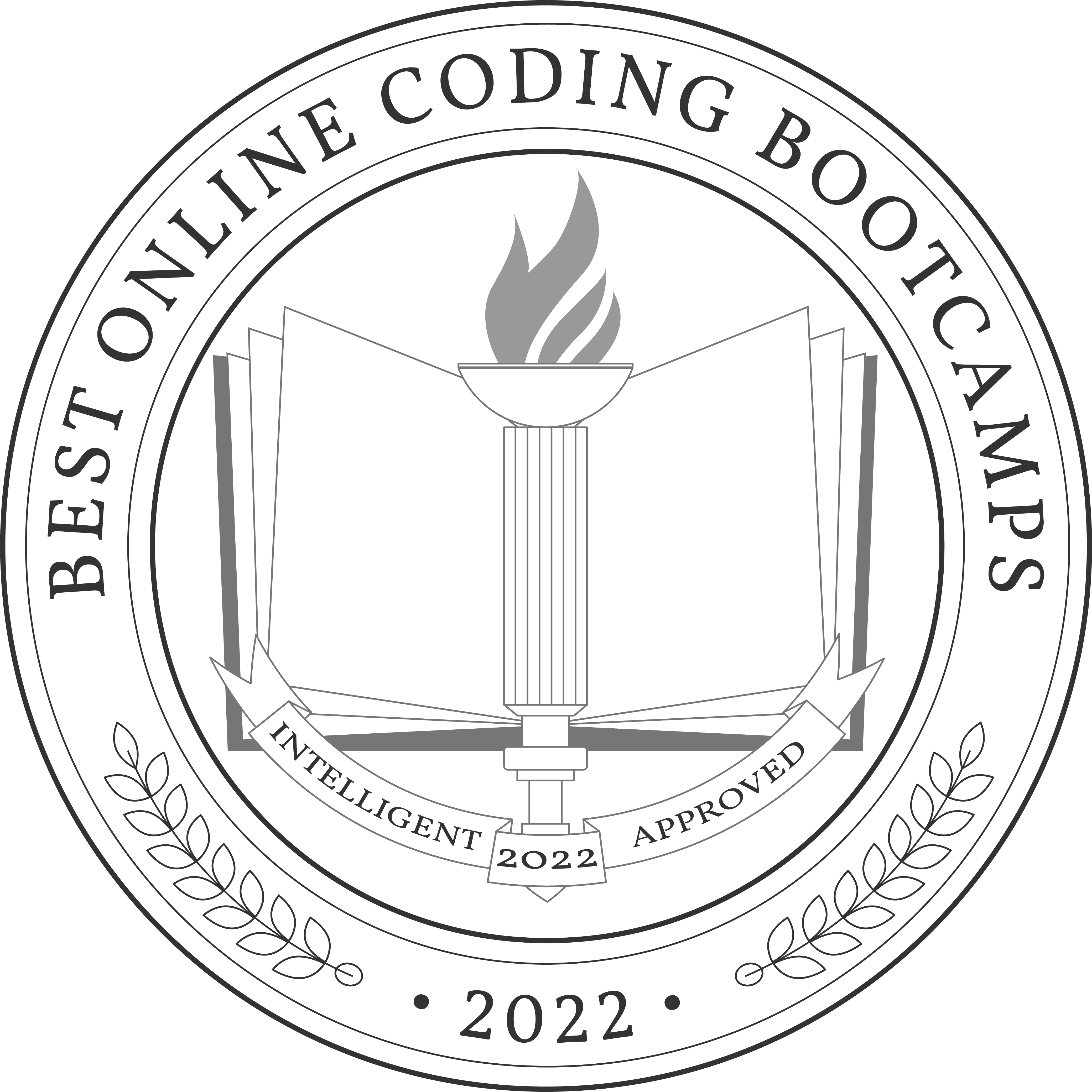 Best Online Coding Bootcamps Badge 2022