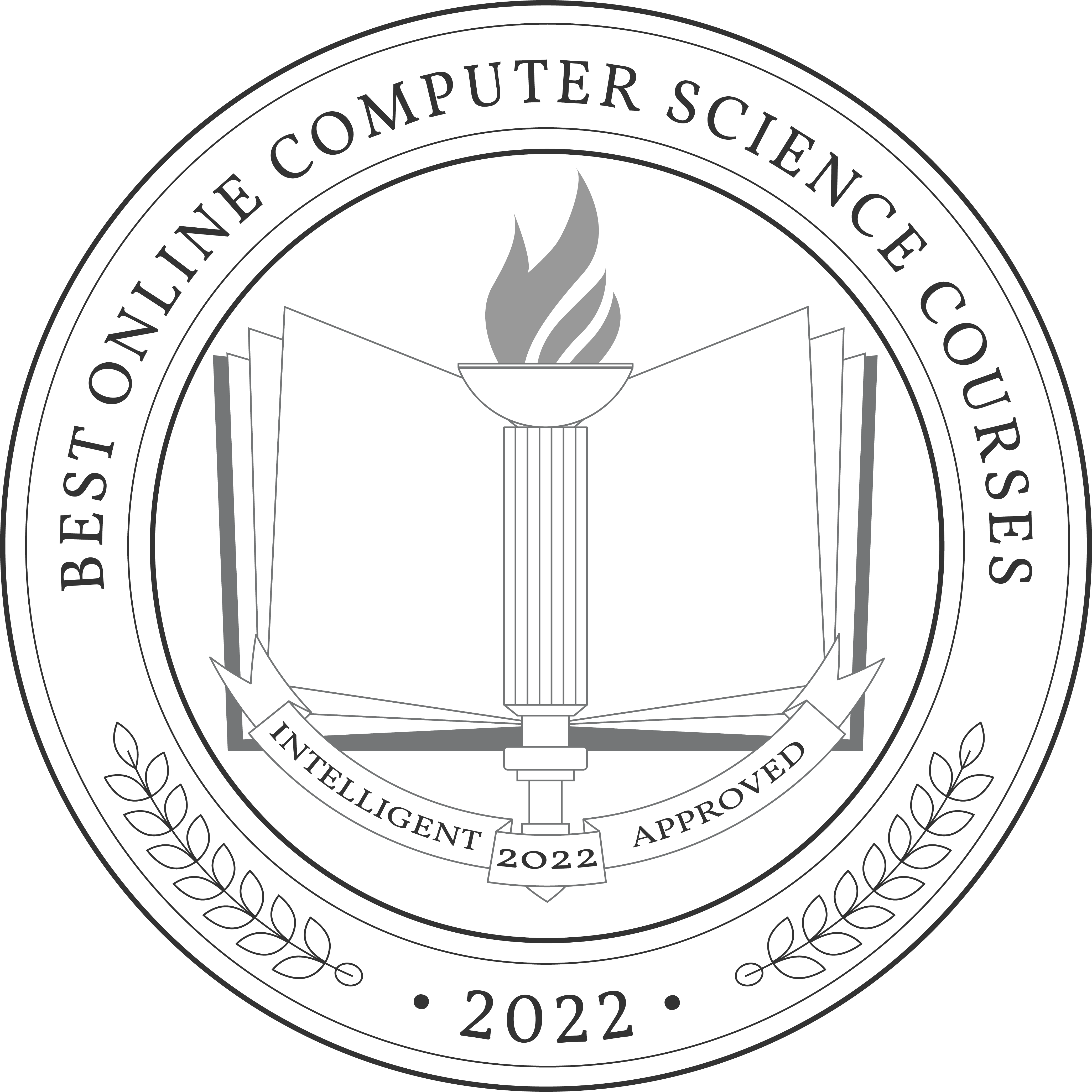 Best Online Computer Science Courses Badge 2022