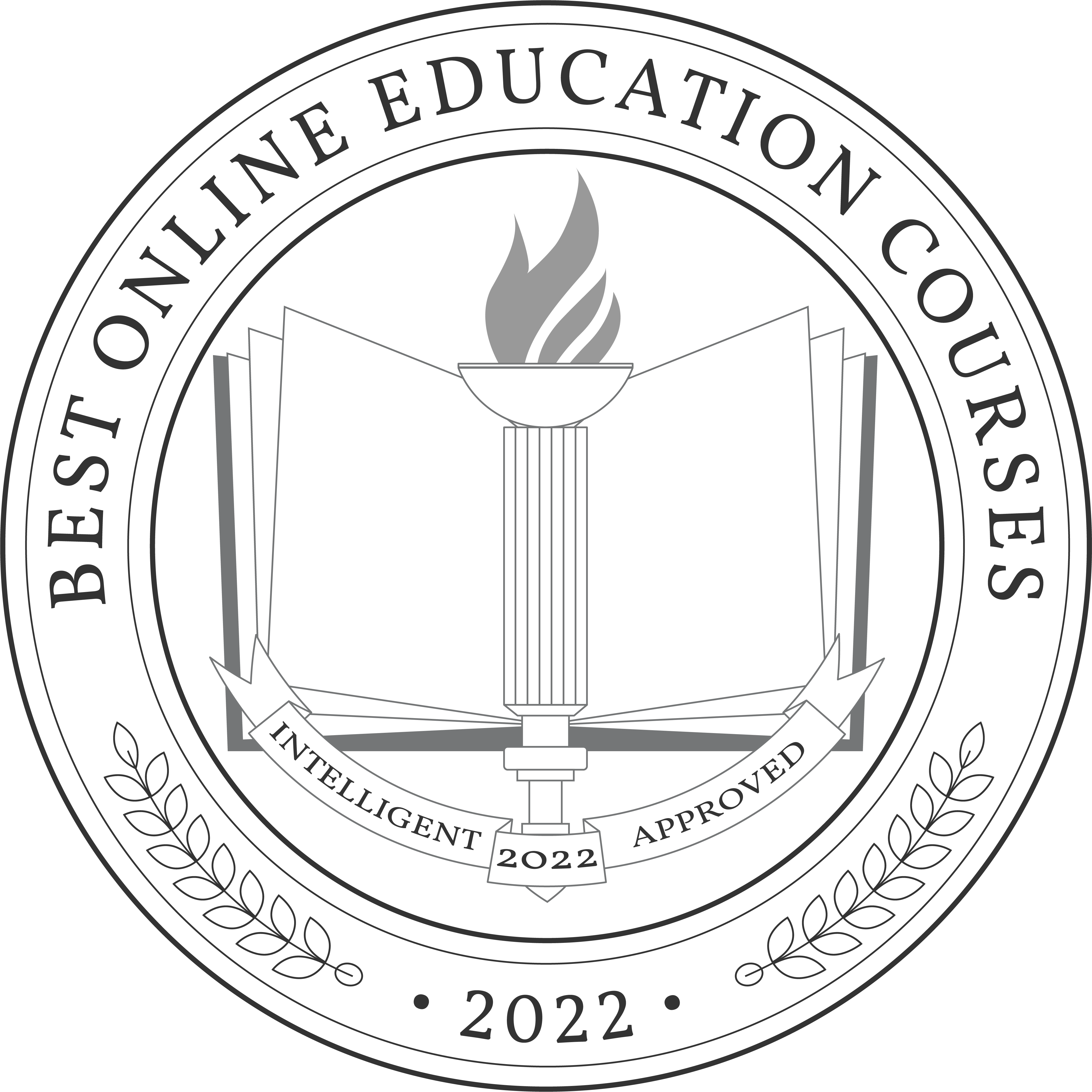 Best Online Education Courses Badge 2022