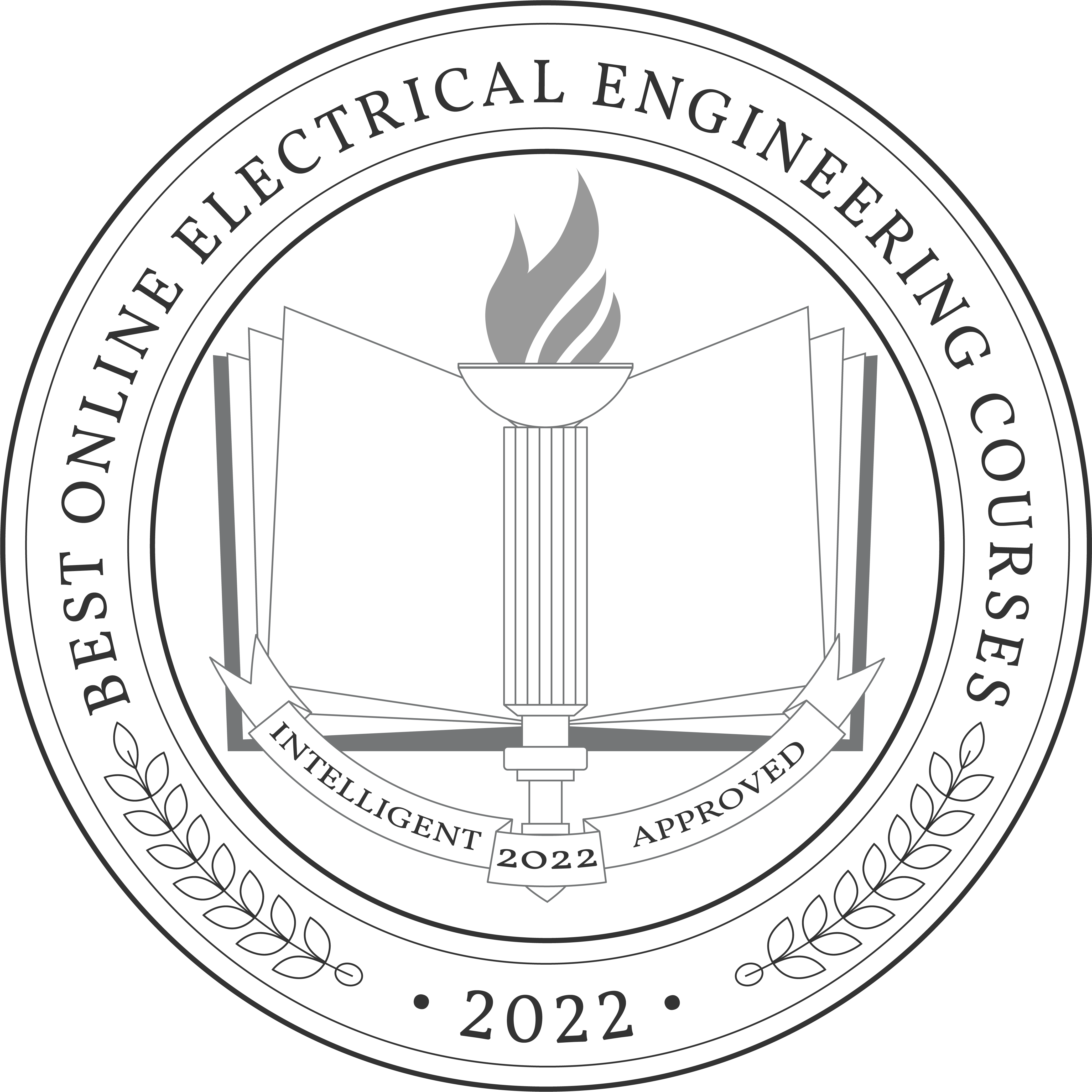 Best Online Electrical Engineering Courses Badge 2022
