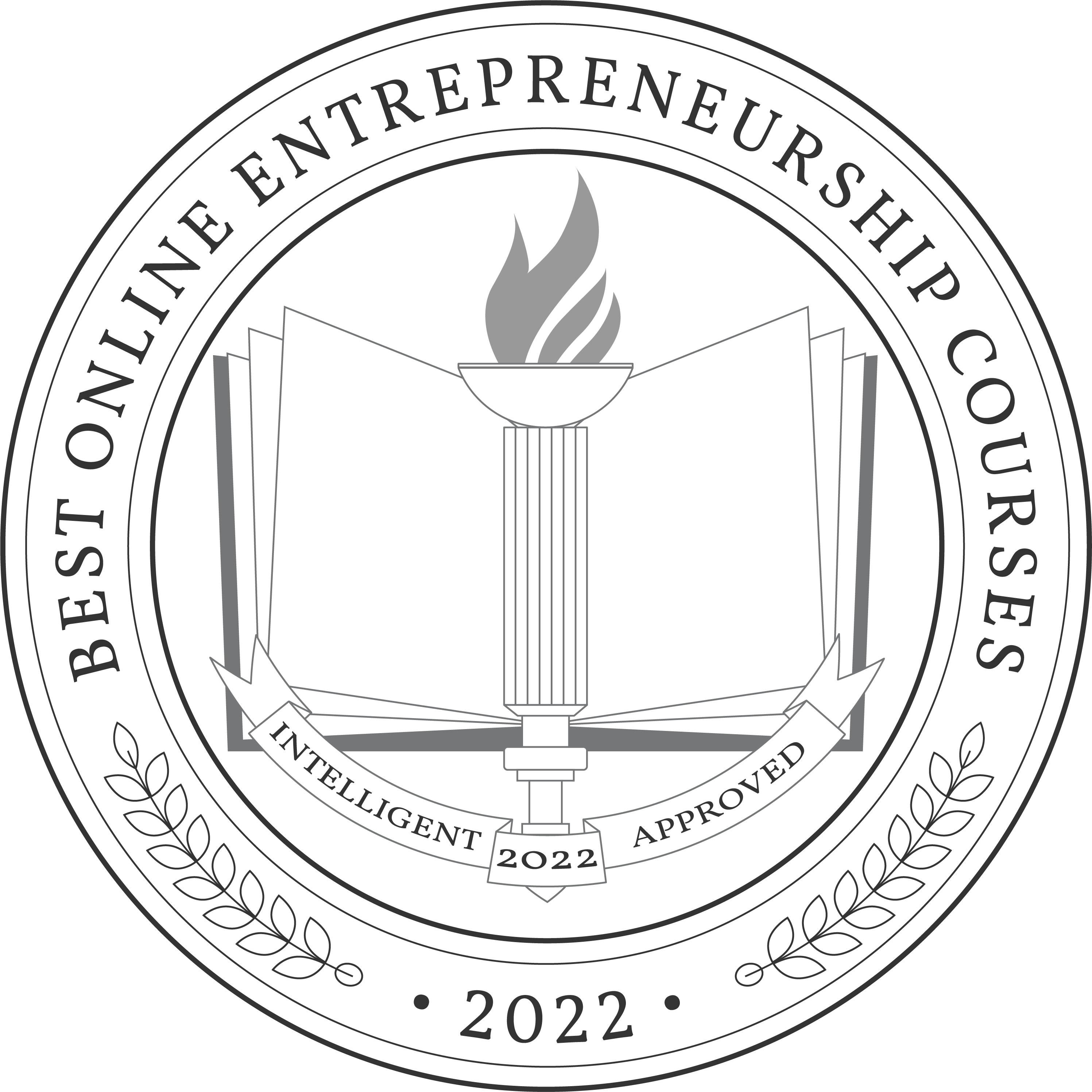 Best Online Entrepreneurship Courses 2022 Badge