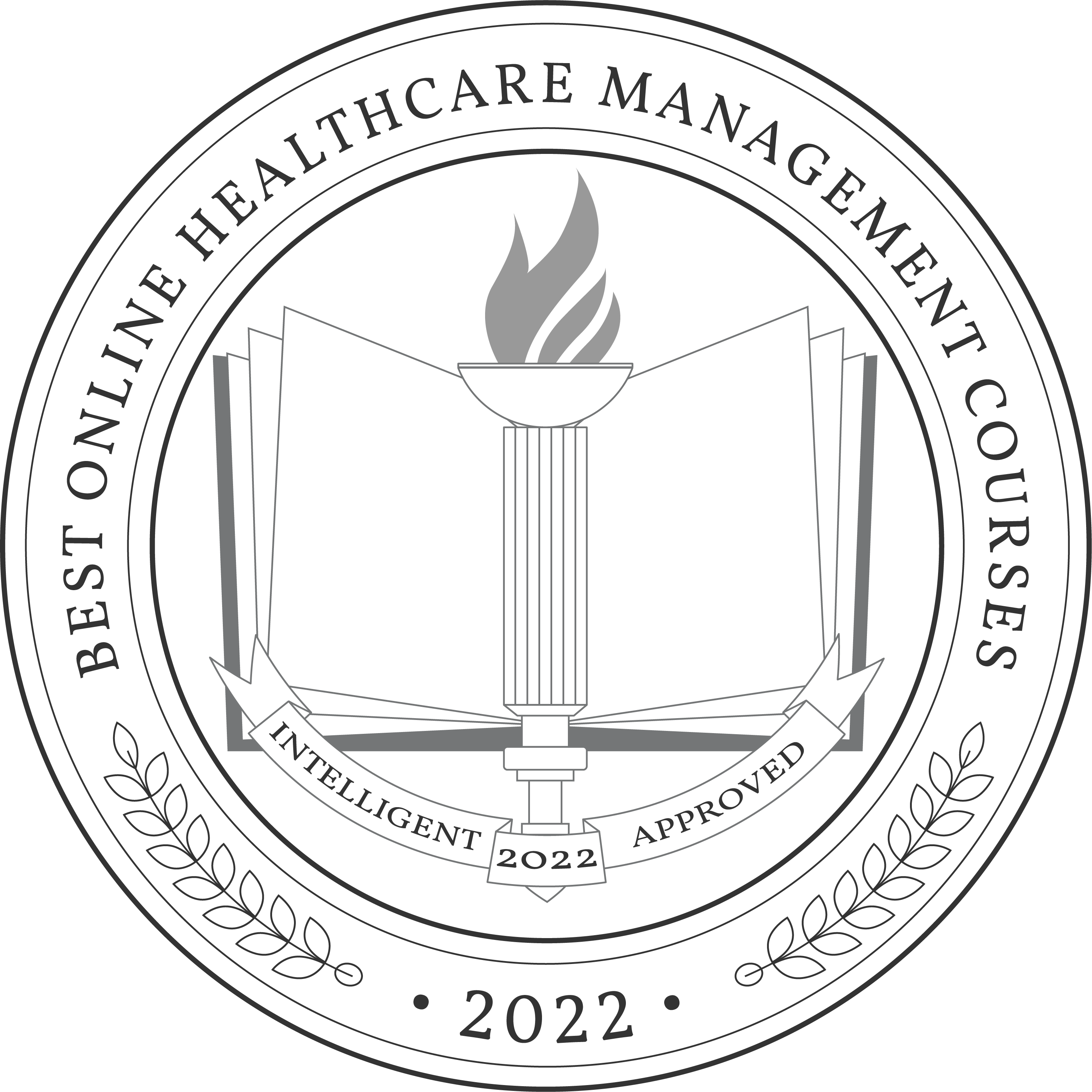 Best Online Healthcare Management Courses 2022 Badge