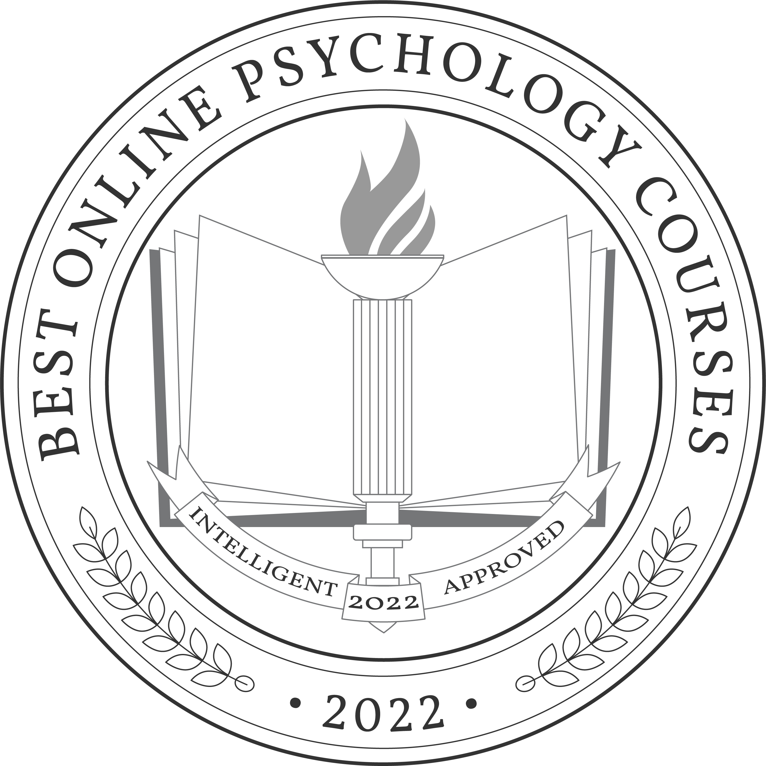 Best Online Psychology Courses 2022 Badge