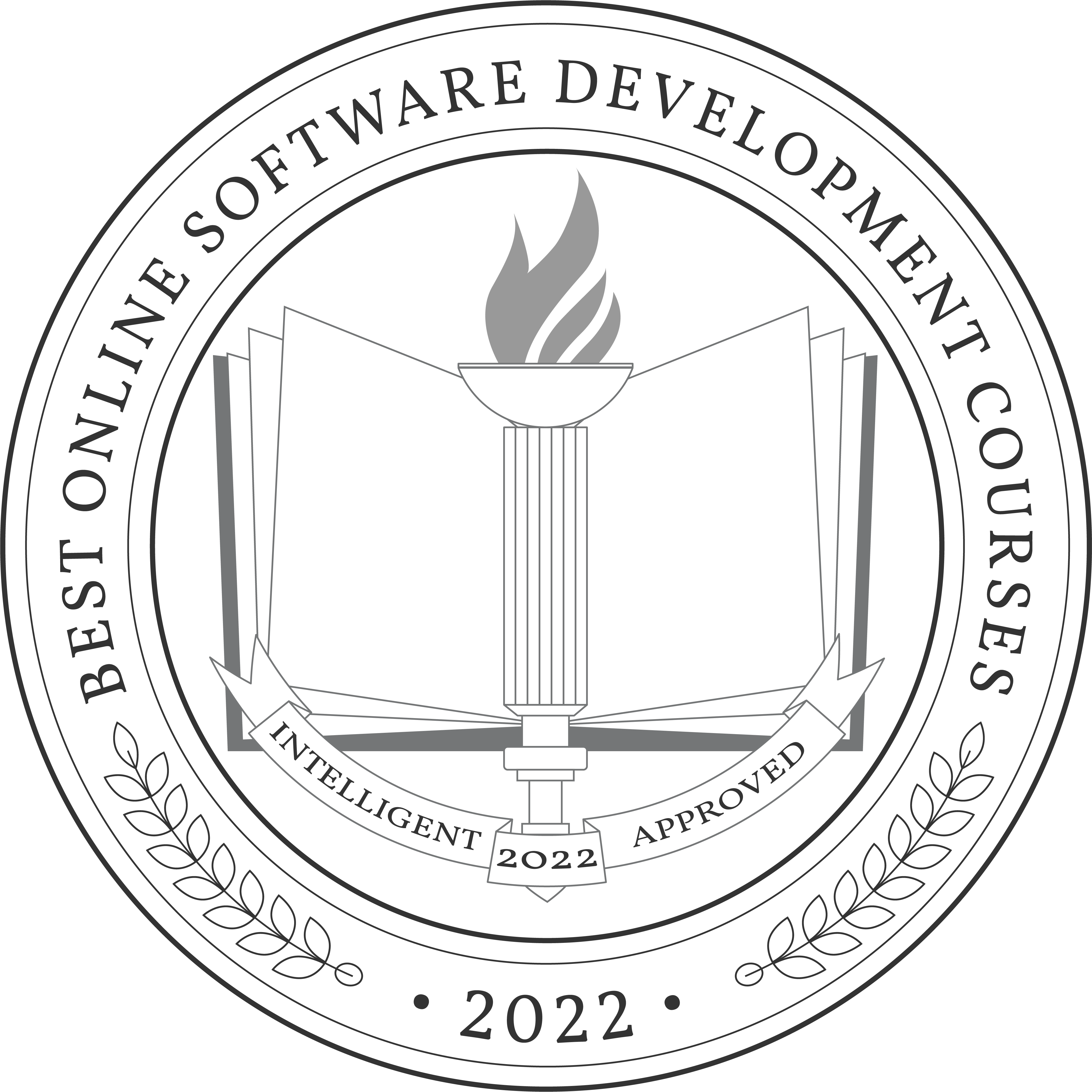 Best Online Software Development Courses Badge 2022