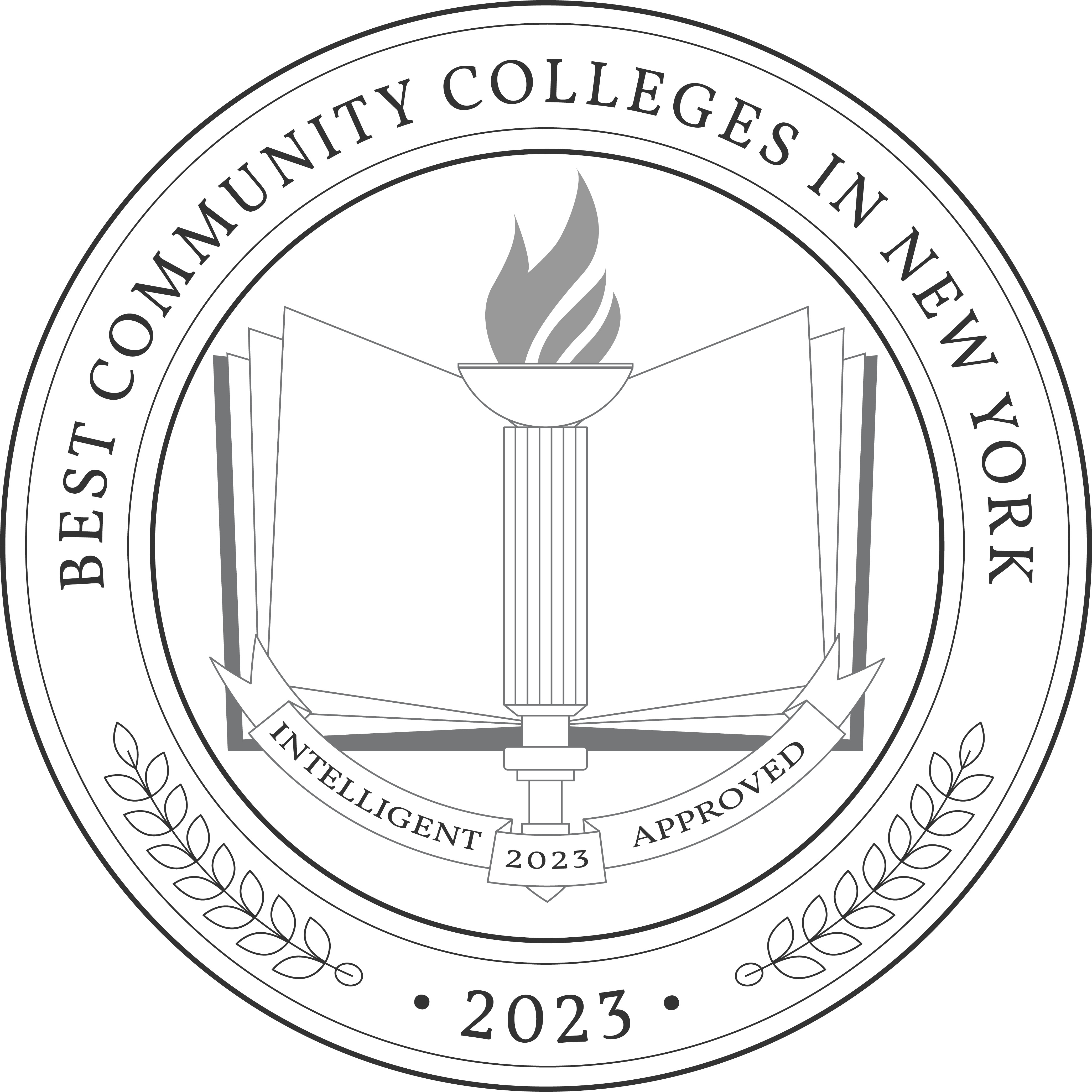 Best Community Colleges In New York Badge 2023