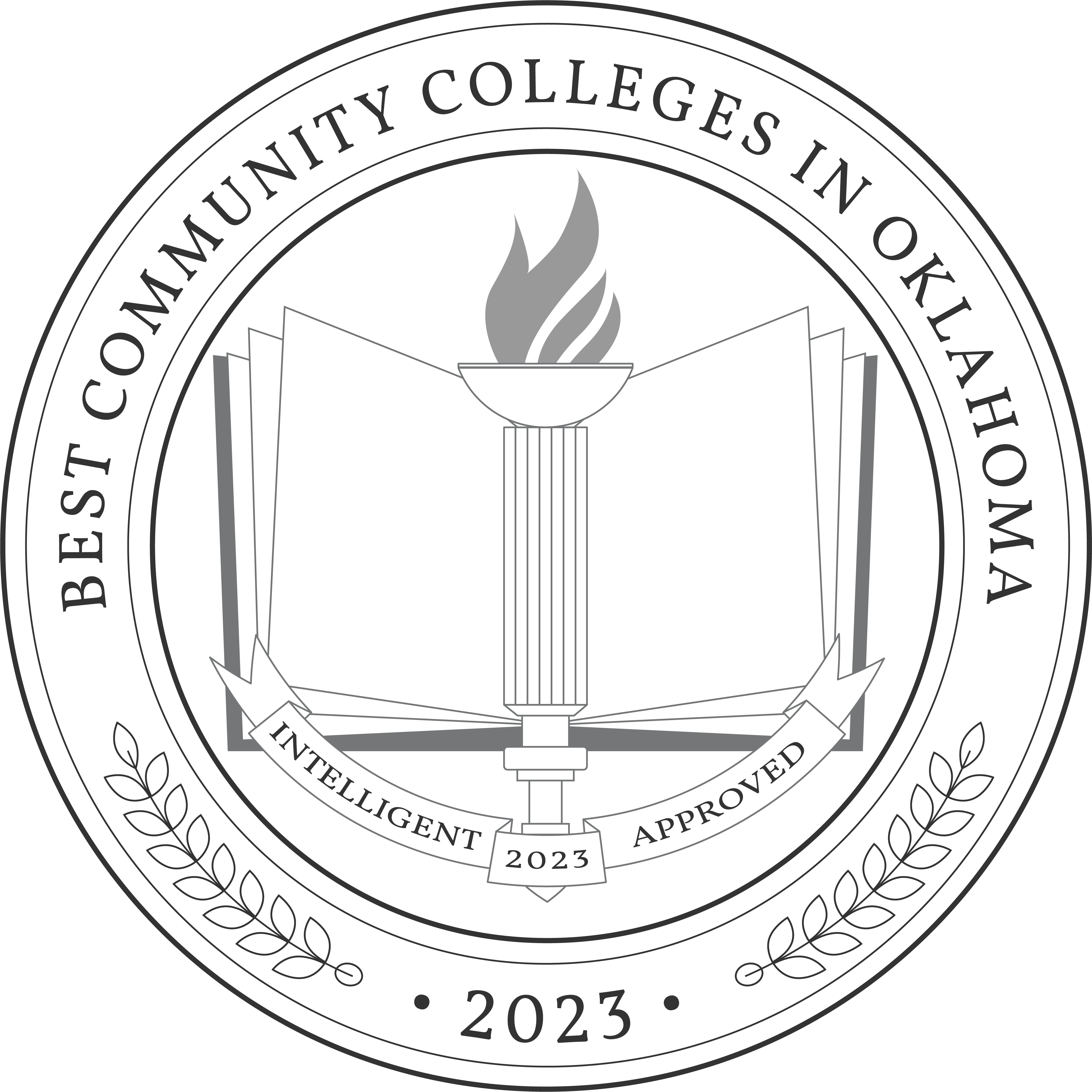Best Community Colleges In Oklahoma Badge 2023