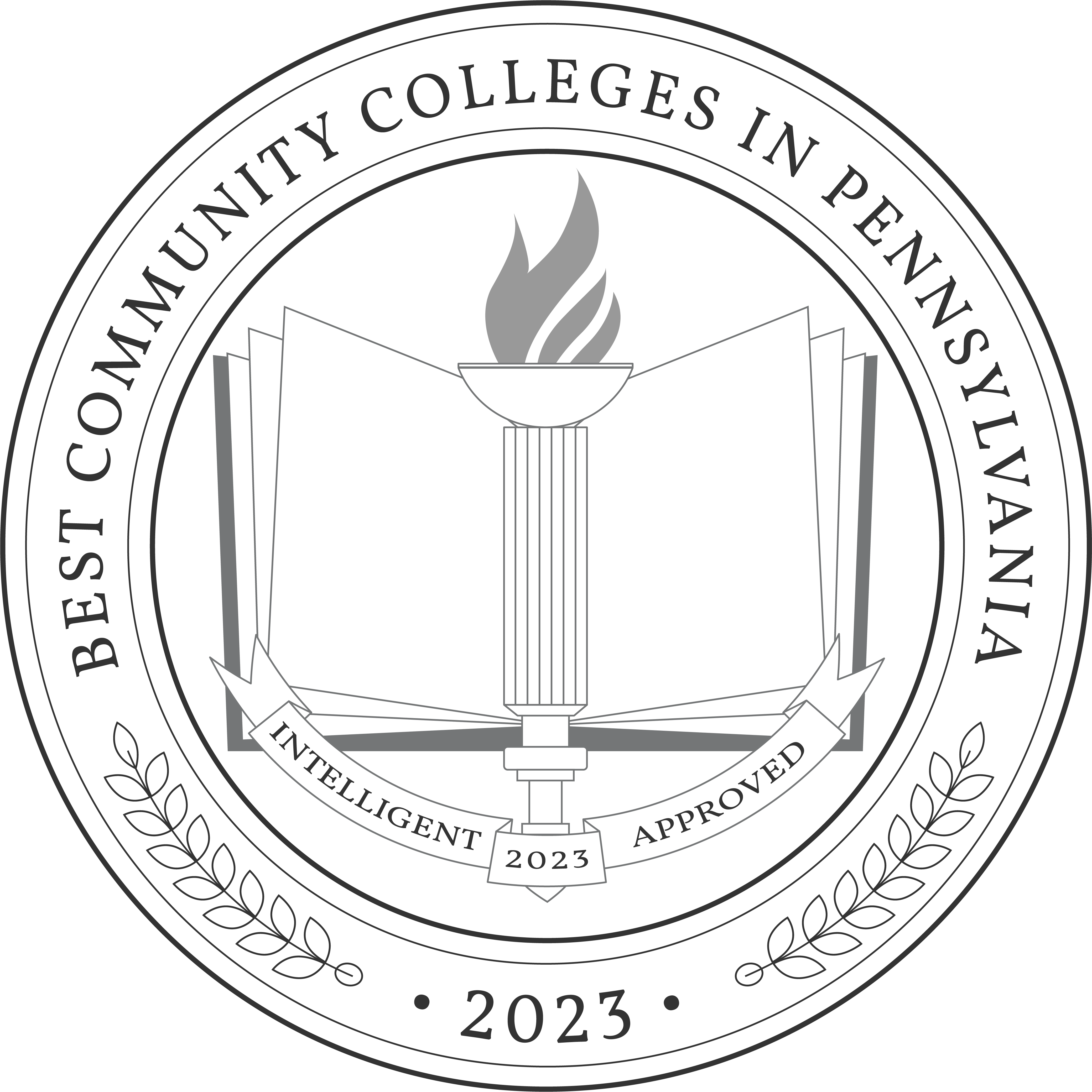 Best Community Colleges In Pennsylvania Badge 2023