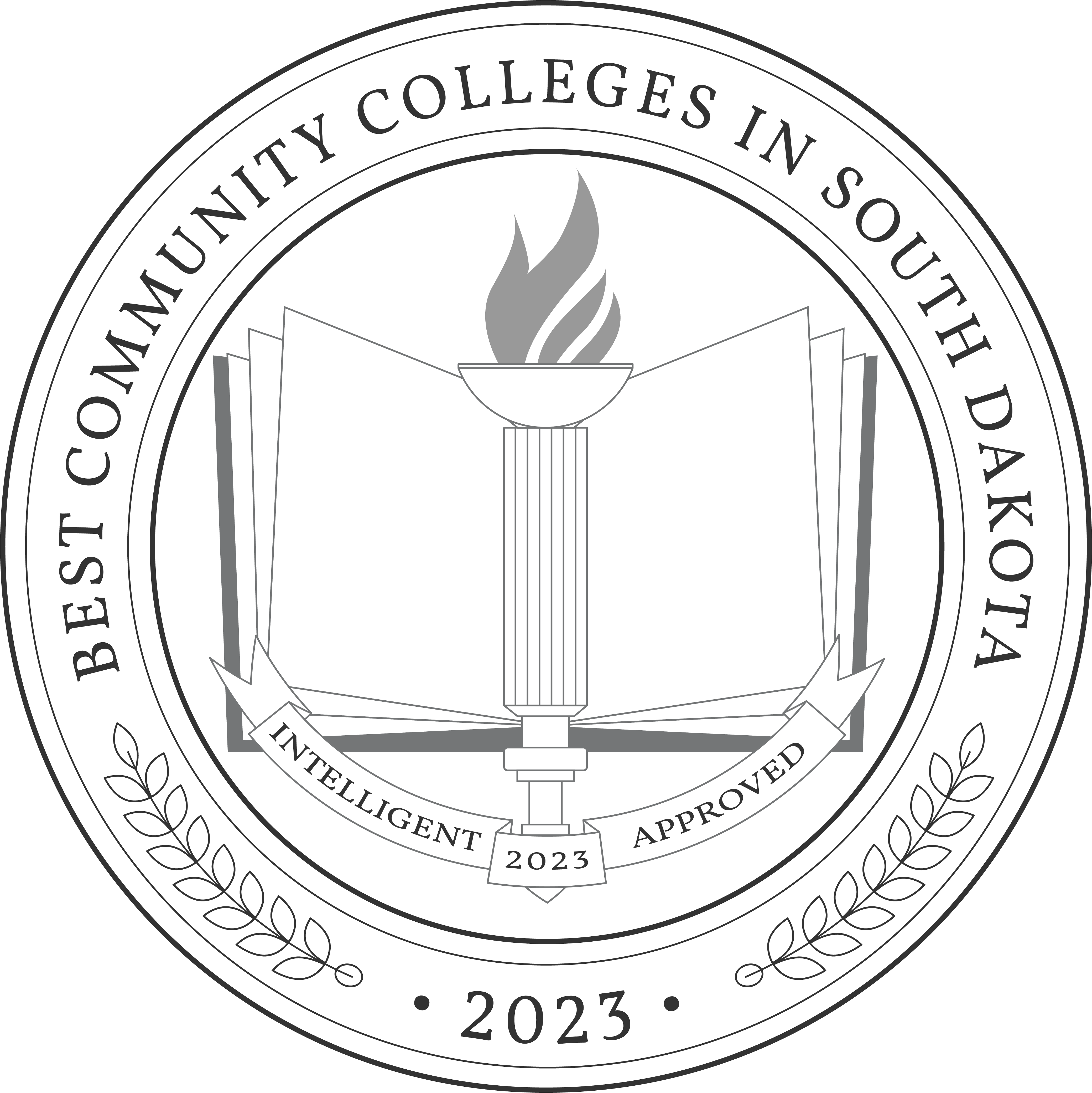 Best Community Colleges In South Dakota Badge 2023