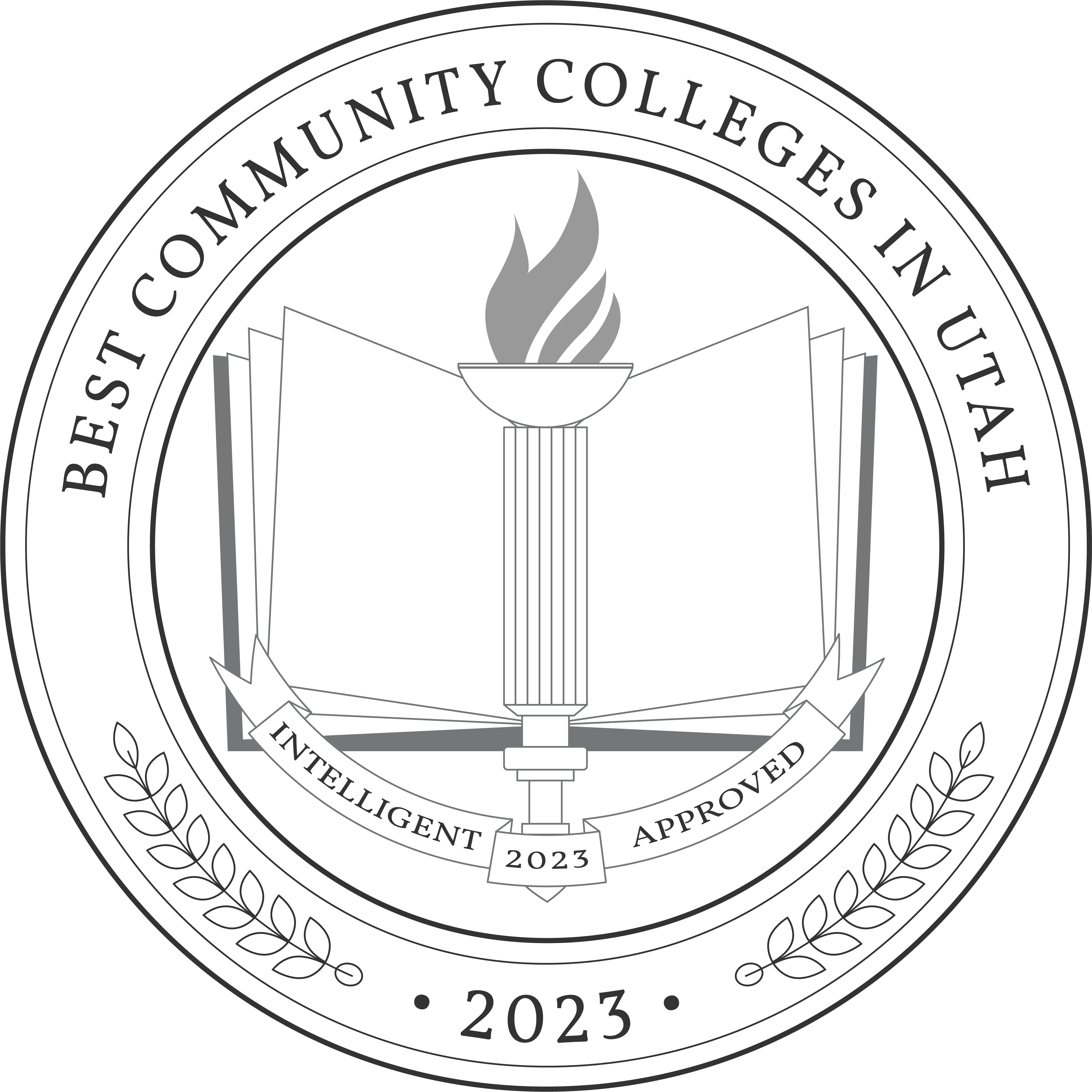 Best Community Colleges In Utah Badge 2023