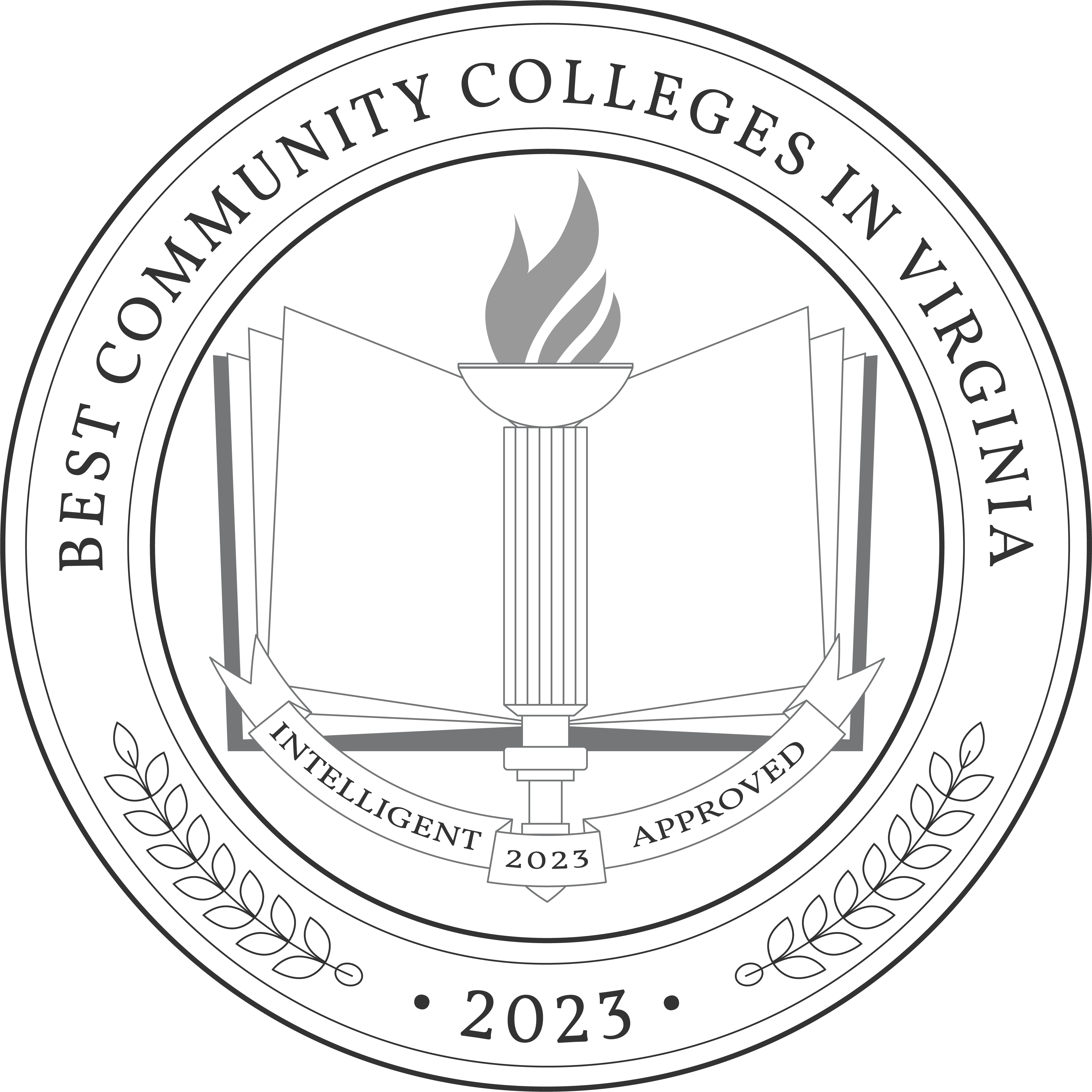 Best Community Colleges In Virginia Badge 2023