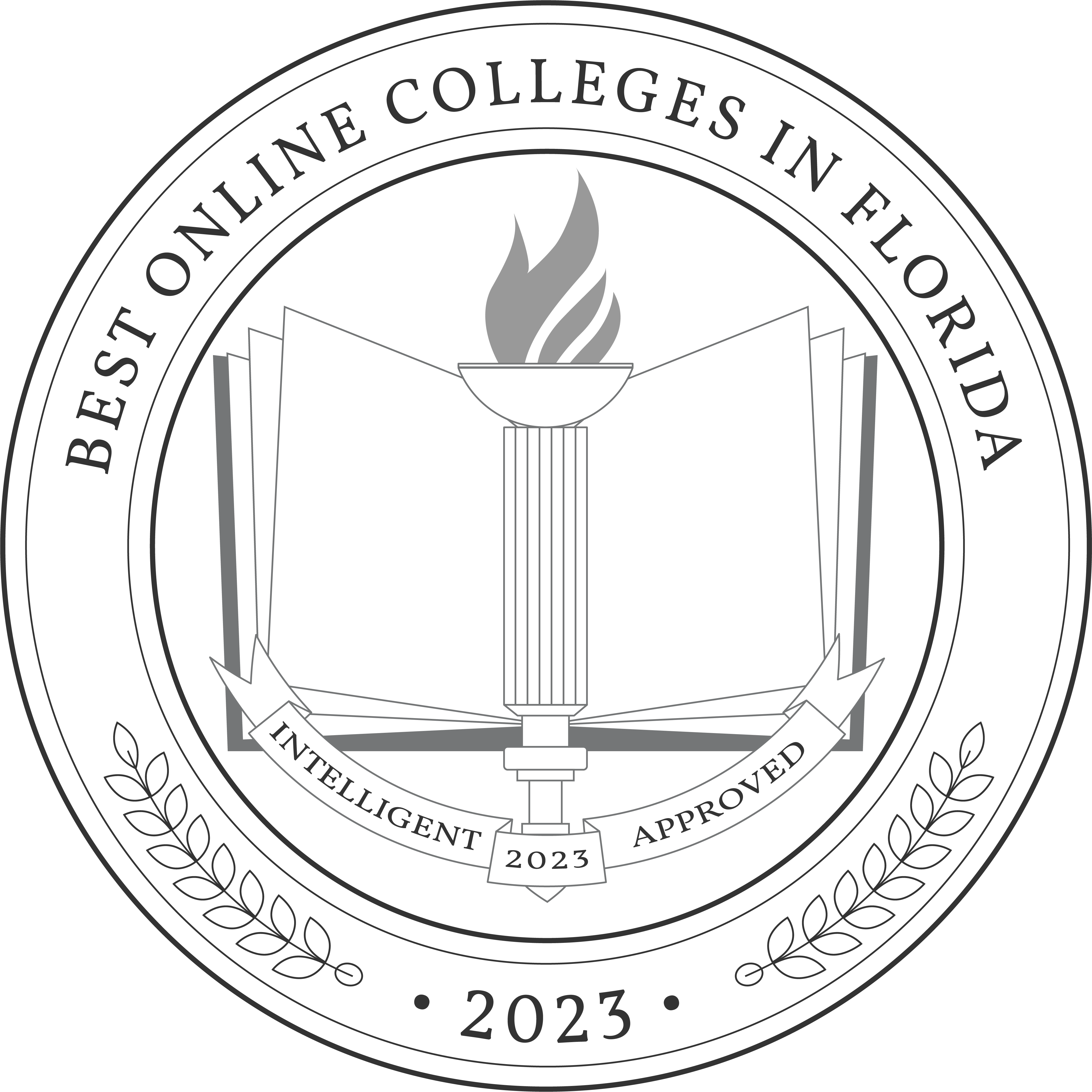 Best Online Colleges in Florida Badge
