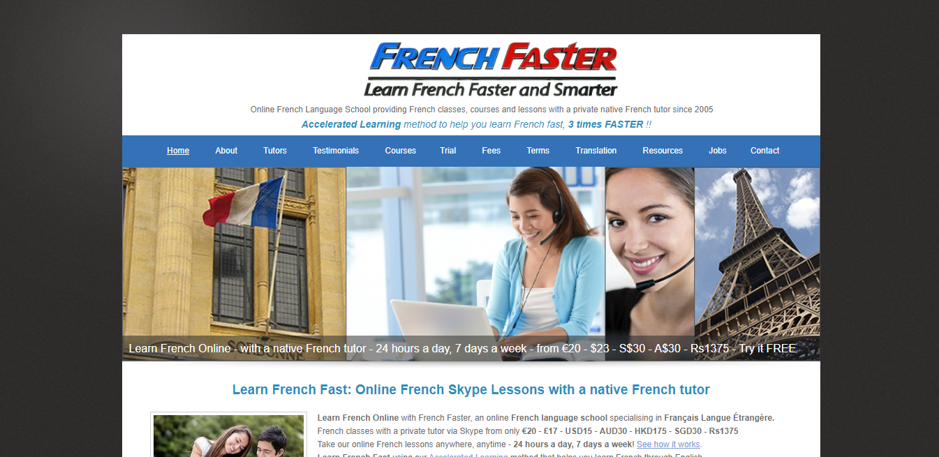 French Faster