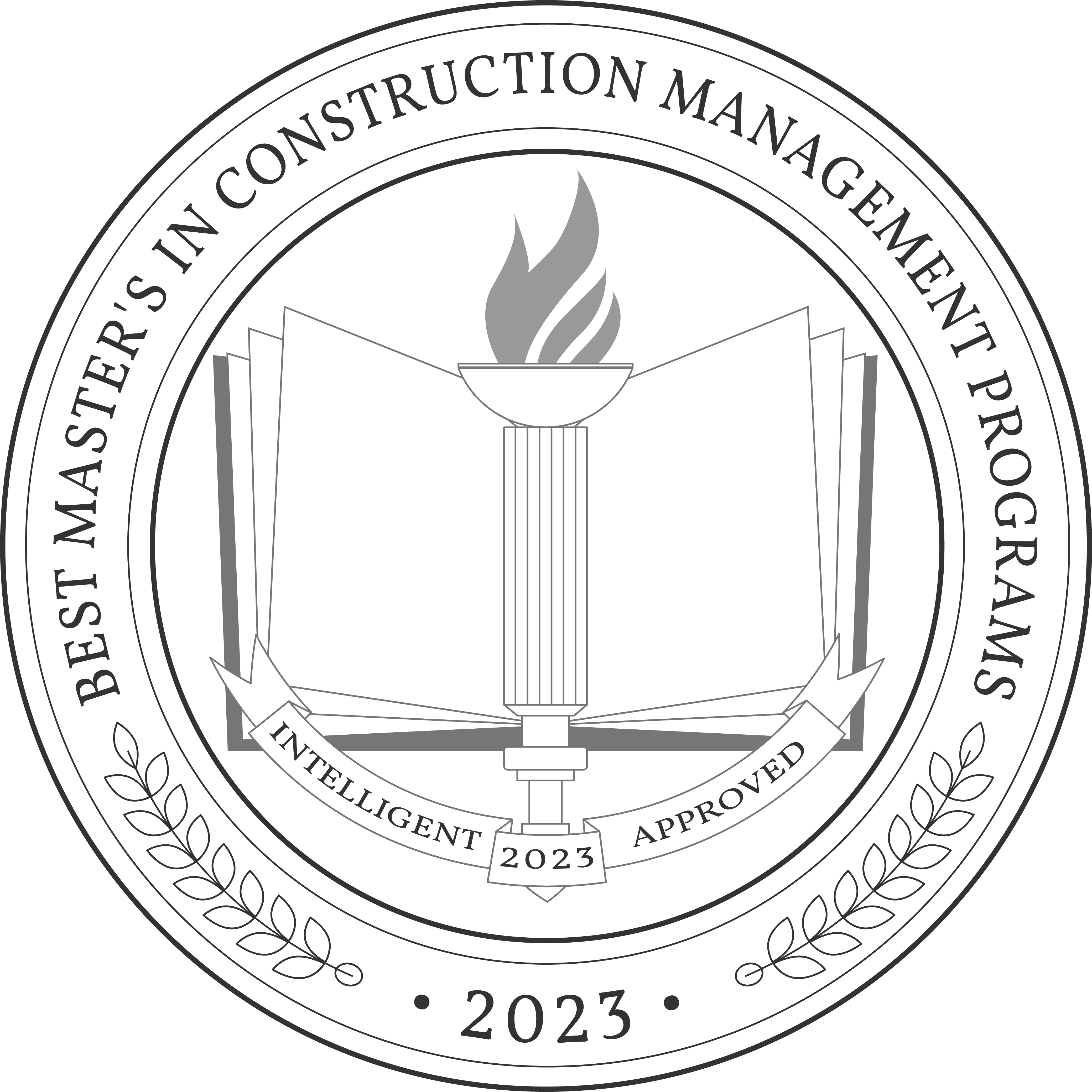 Best Master's in Construction Management Programs badge