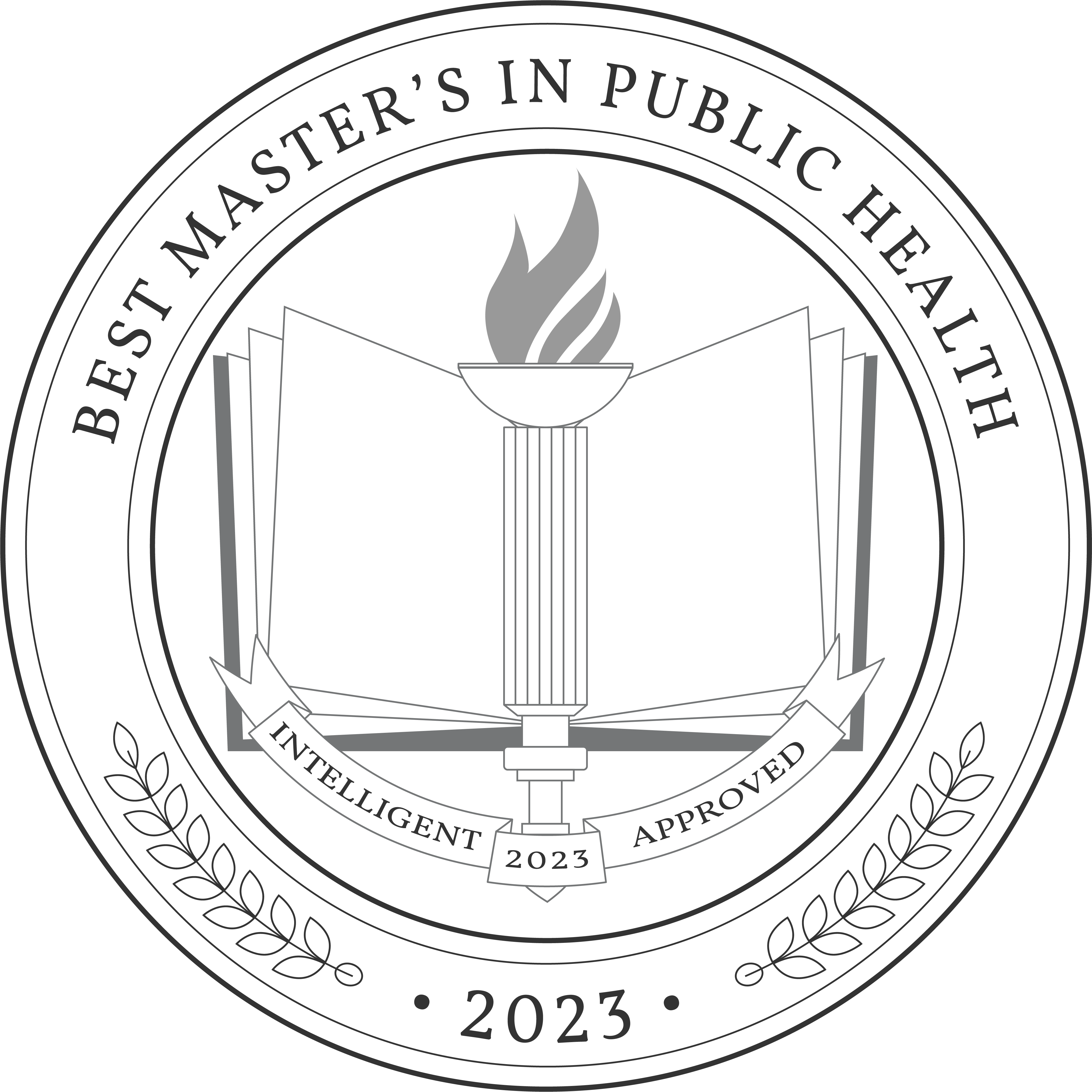 Best Master's in Public Health badge