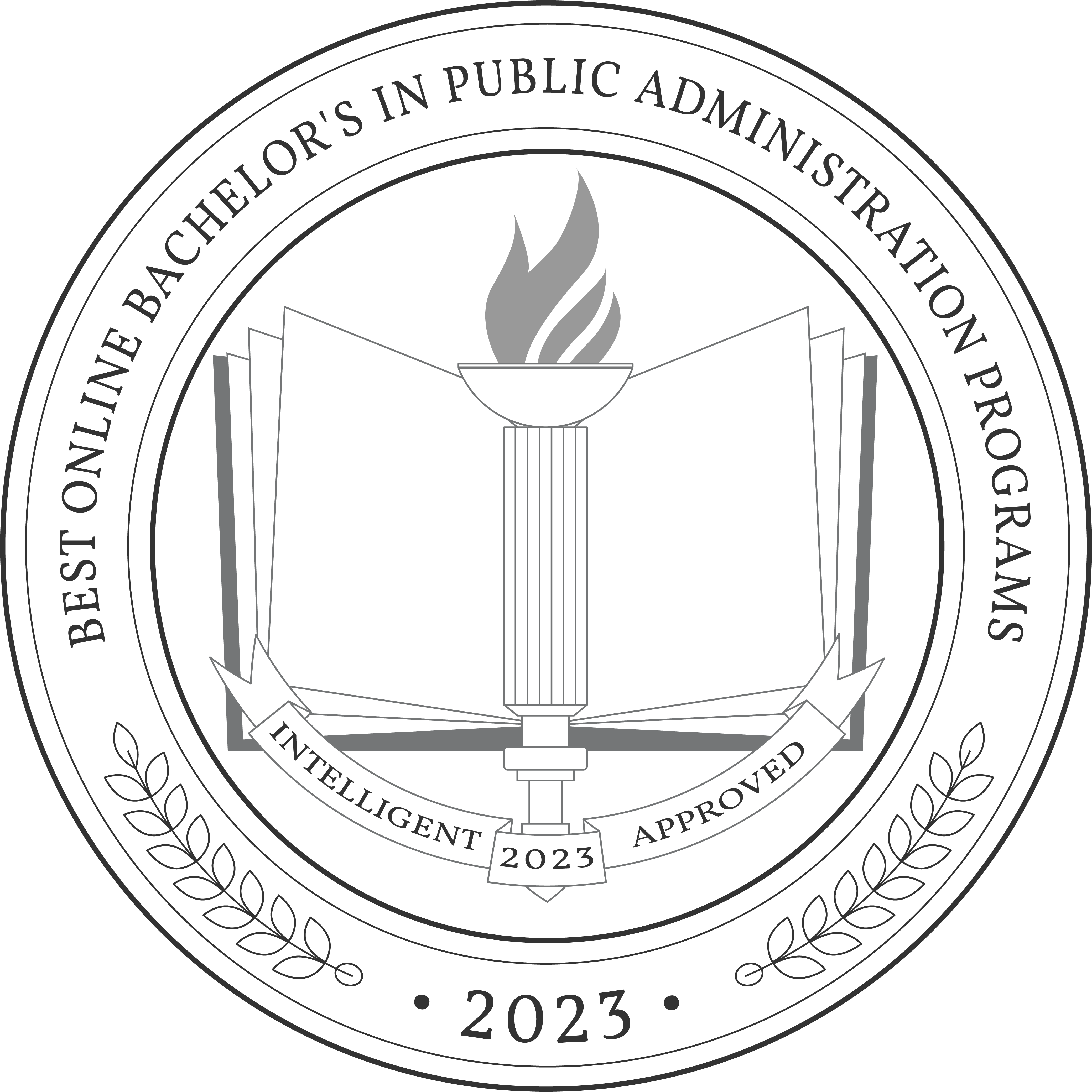 Best Online Bachelor's in Public Administration Programs badge