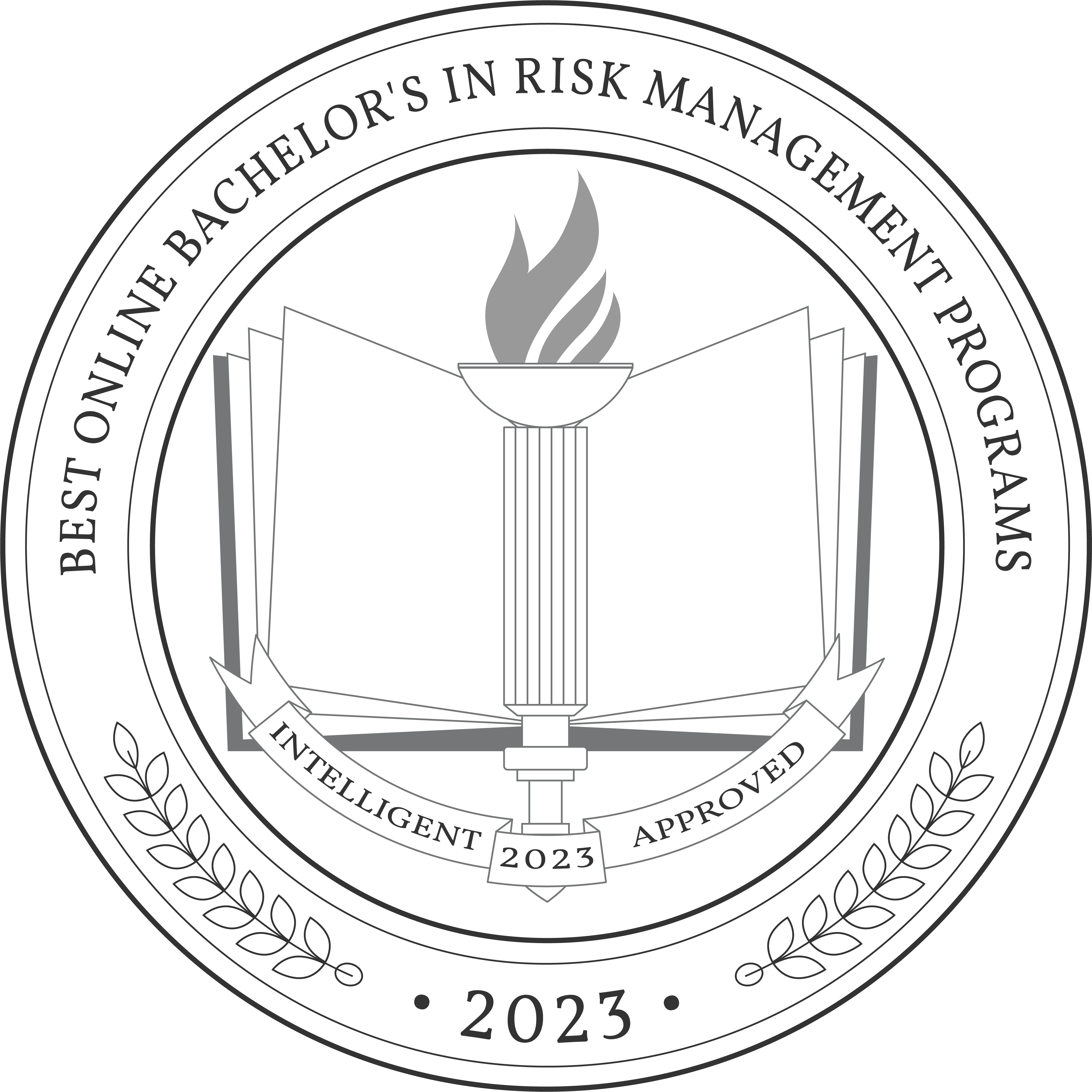 Best Online Bachelor's in Risk Management Programs Badge