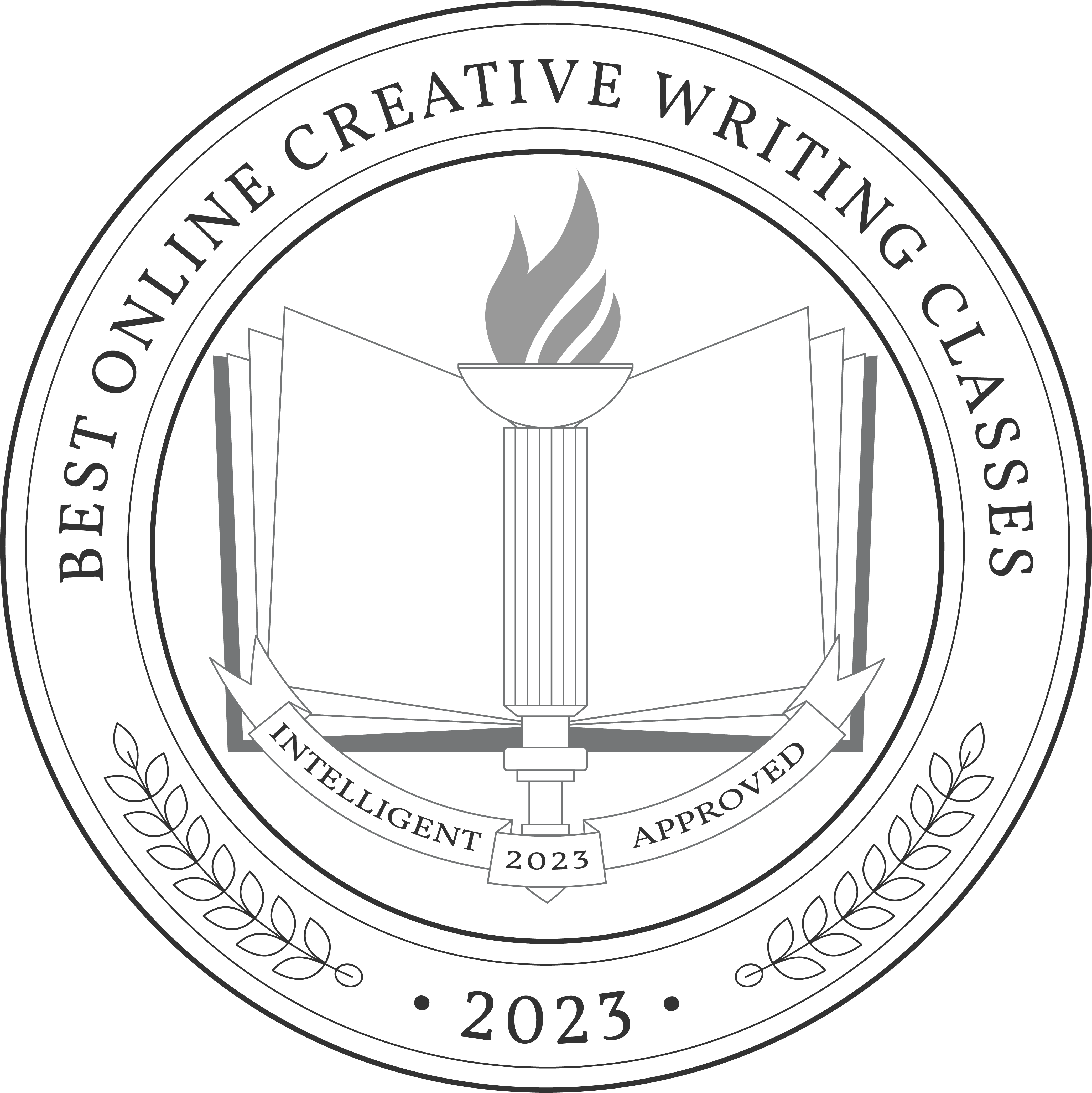 Best Online Creative Writing Classes badge