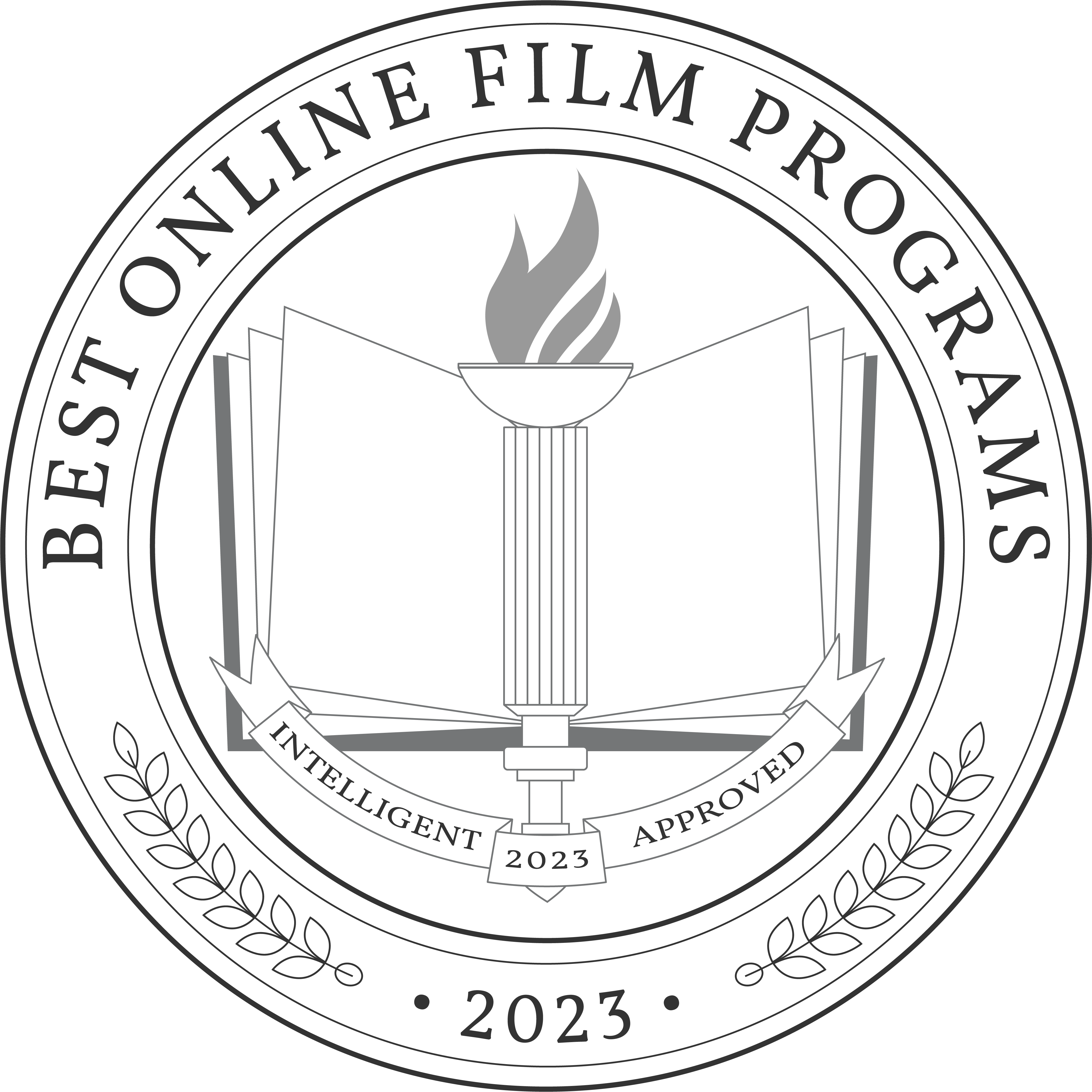 Best Online Film Programs badge