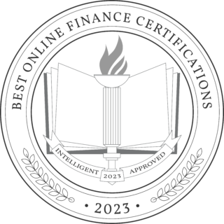 Best Online Finance Certifications badge