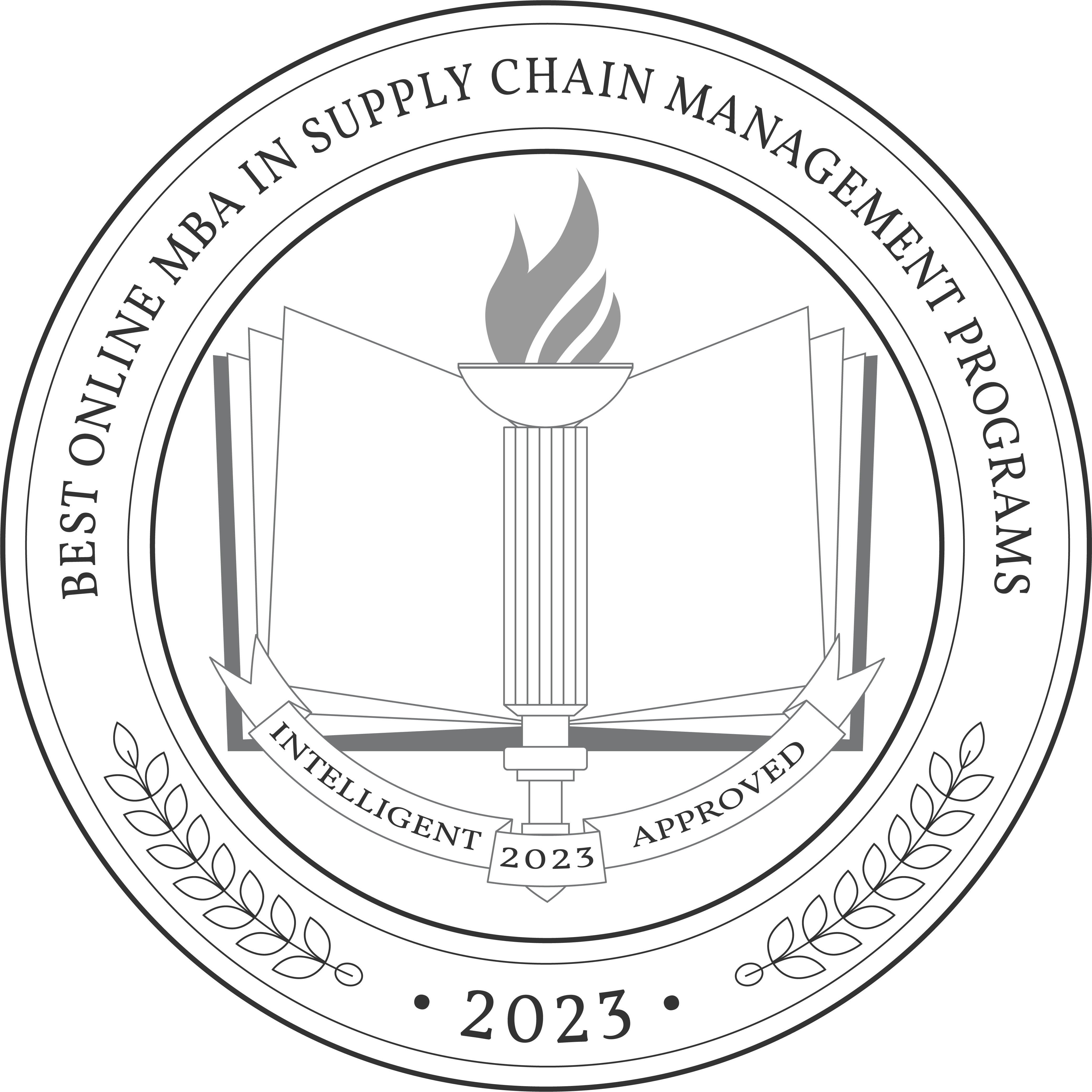 Best Online MBA in Supply Chain Management Programs Badge