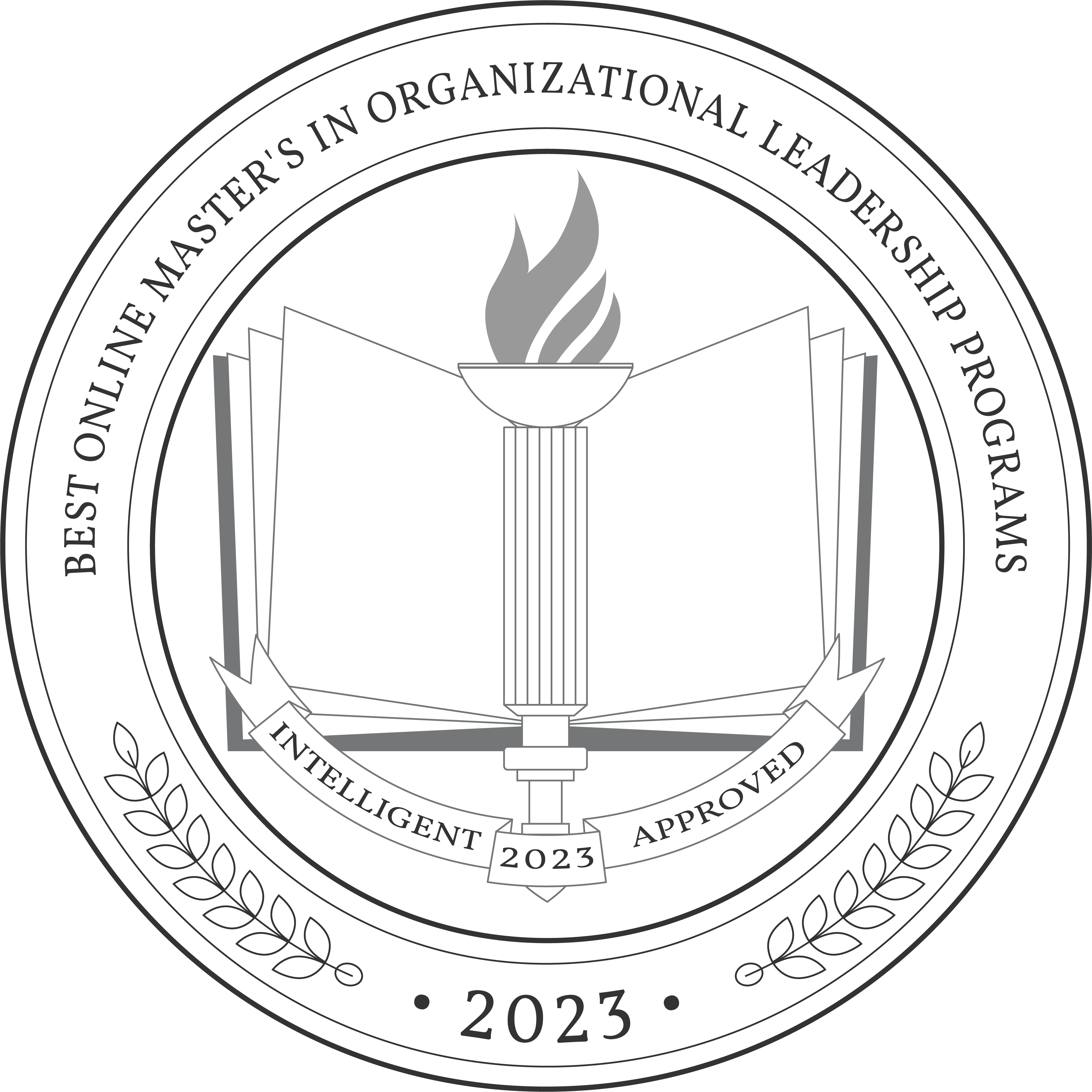 Best Online Master's in Organizational Leadership Programs badge