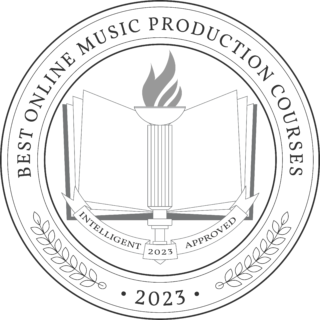 Best Online Music Production Courses badge