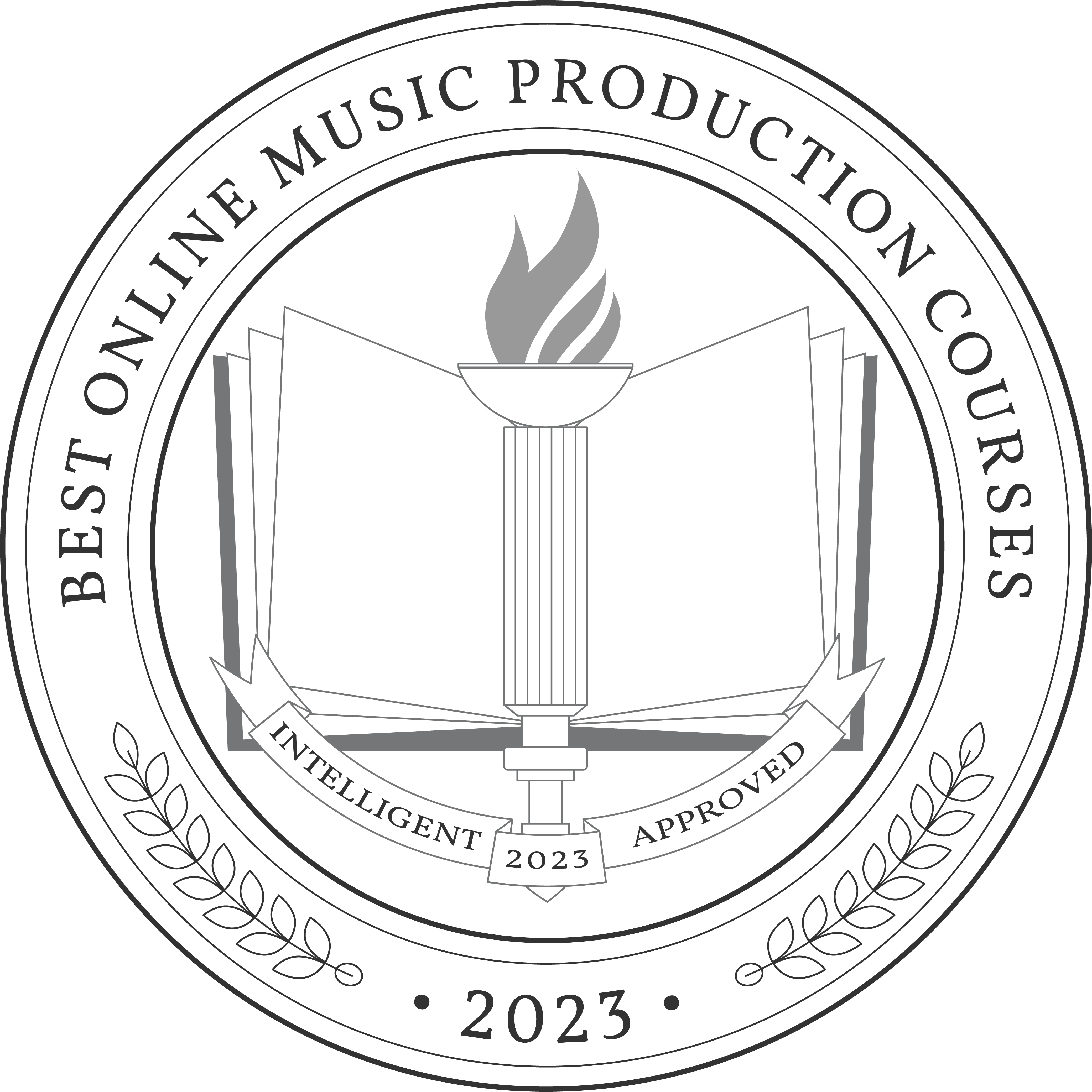 Best Online Music Production Courses badge