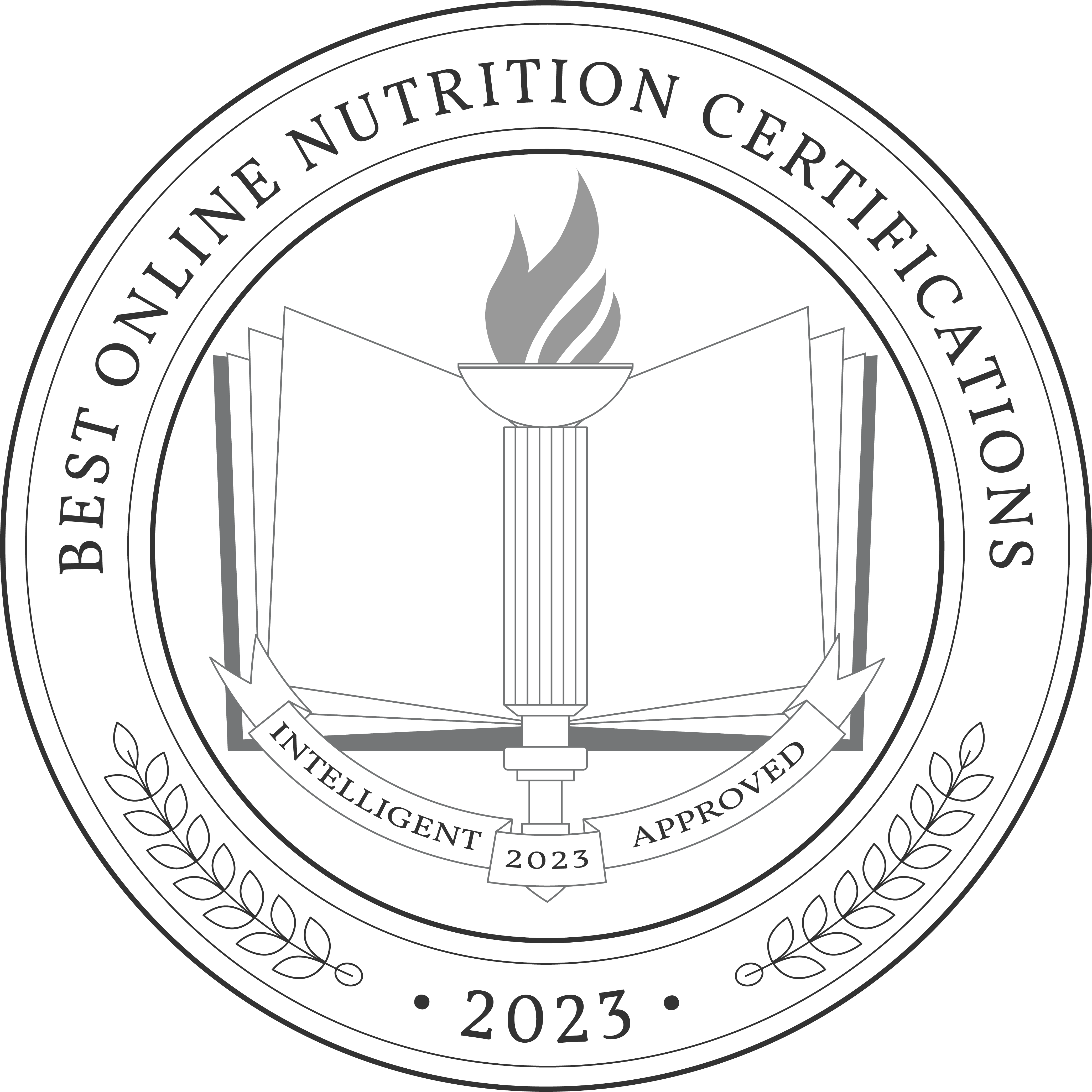 Best Online Nutrition Certifications badge