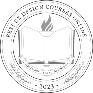 Best UX Design Courses Online badge
