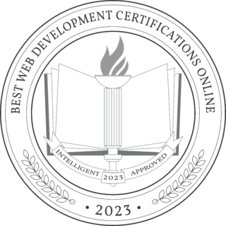 Best Web Development Certifications Online badge