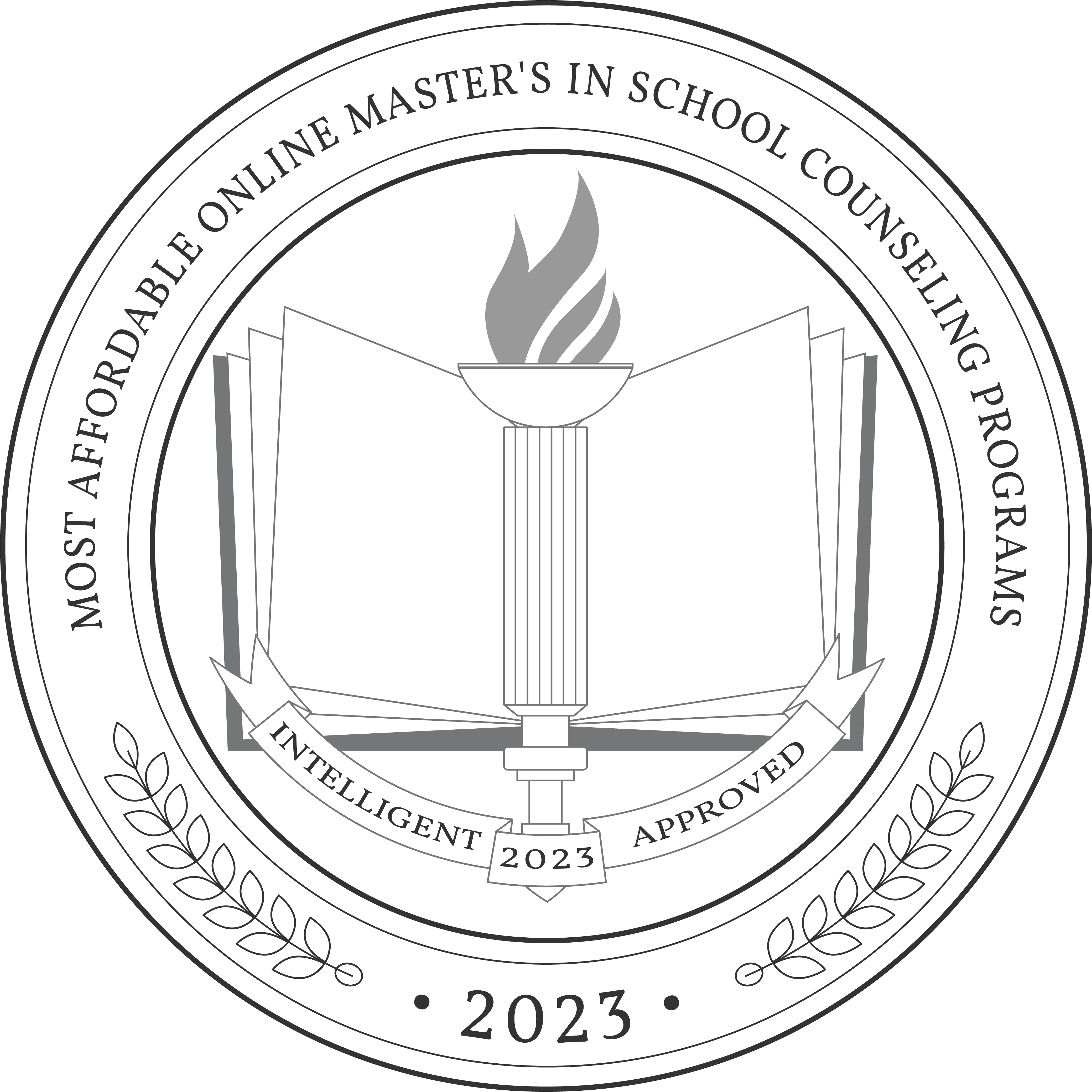 Most Affordable Online Master's in School Counseling Programs badge