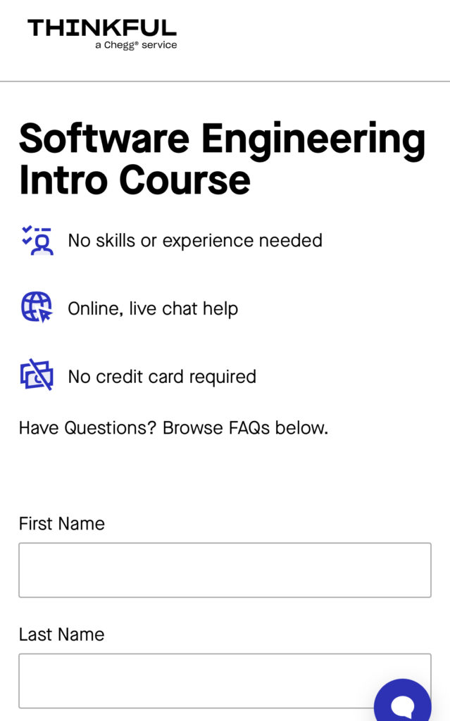 Software Engineering Intro Course