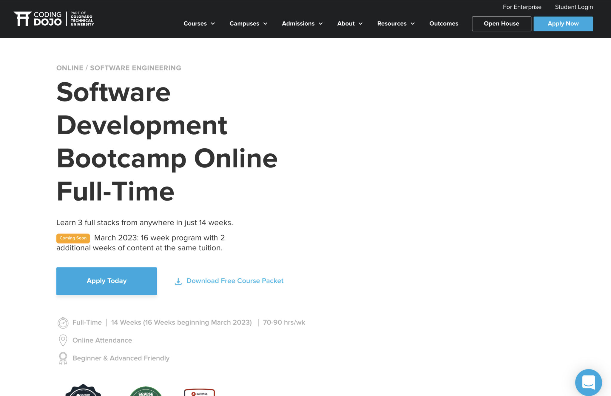 Coding Dojo Review Intelligent